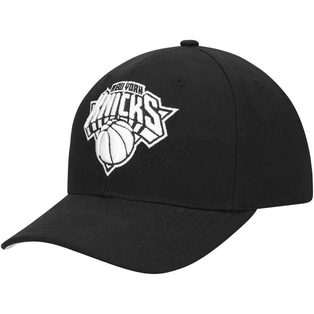 MENS MITCHELL & NESS NBA PANDA PRO SNAPBACK KNICKS - BLACK