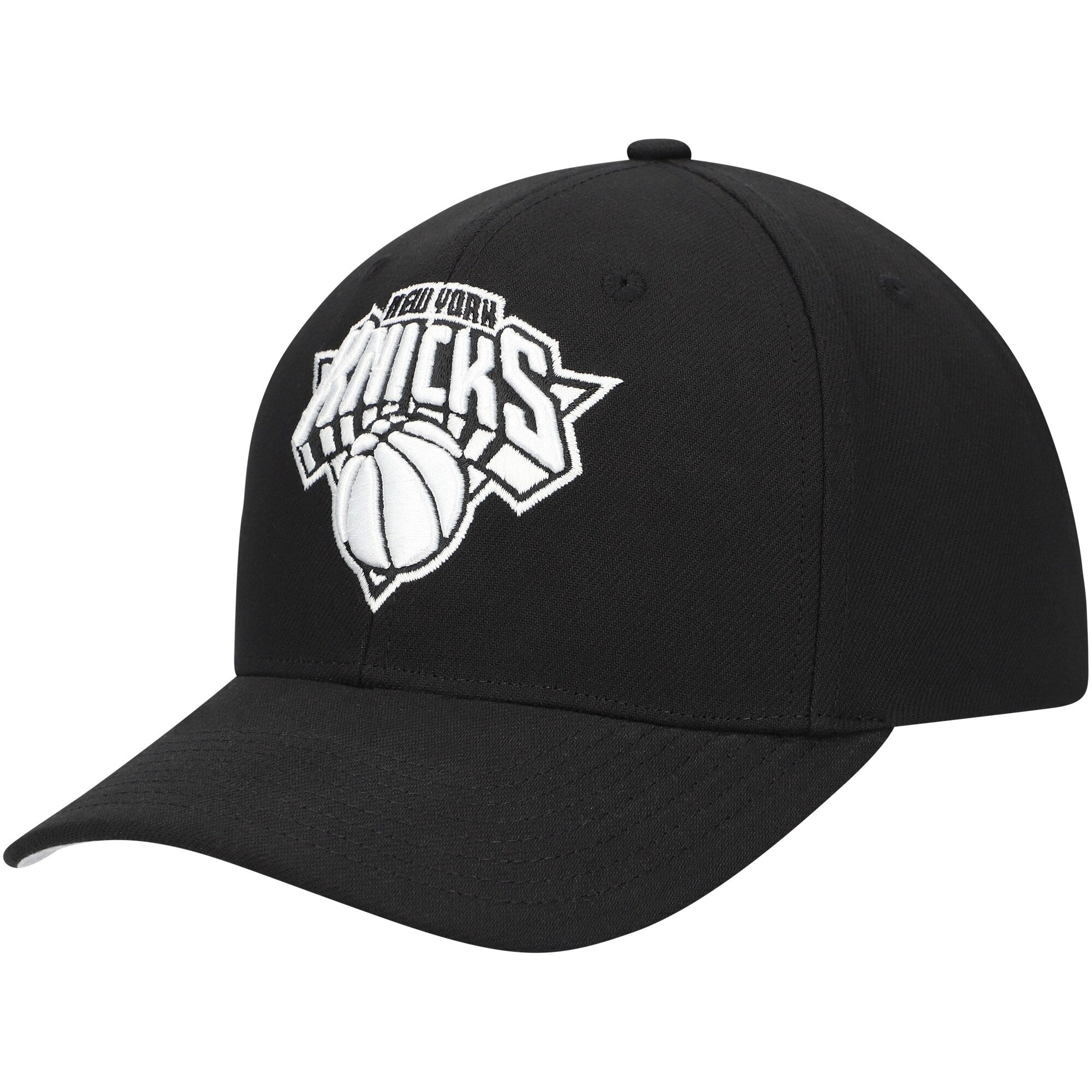 MENS MITCHELL & NESS NBA PANDA PRO SNAPBACK KNICKS - BLACK
