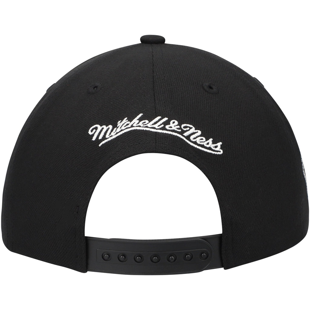MENS MITCHELL & NESS NBA PANDA PRO SNAPBACK KNICKS - BLACK