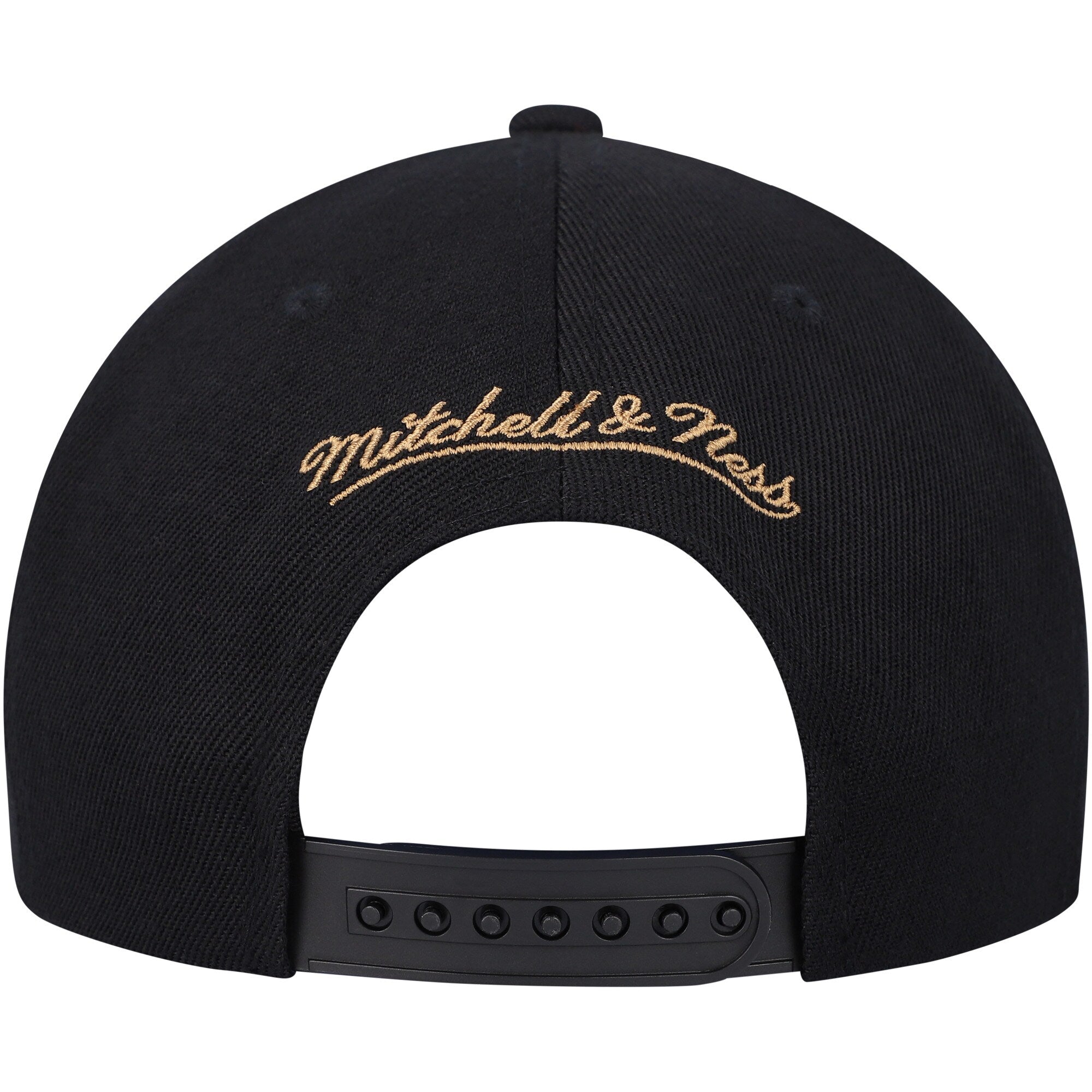 MENS MITCHELL & NESS NBA PAINT BY NUMBER SNAPBACK HWC 76ERS - BLACK