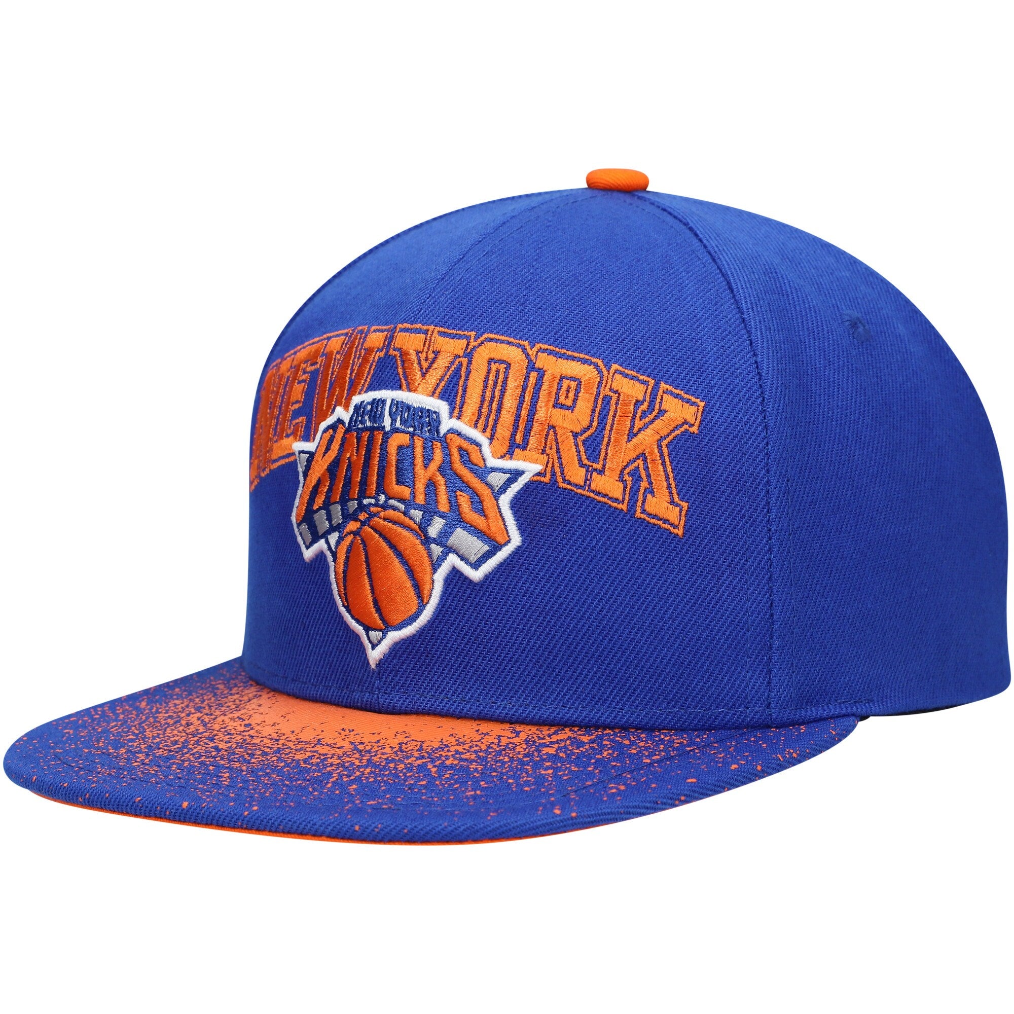MENS MITCHELL & NESS NBA RE-TAKE SNAPBACK KNICKS - BLUE