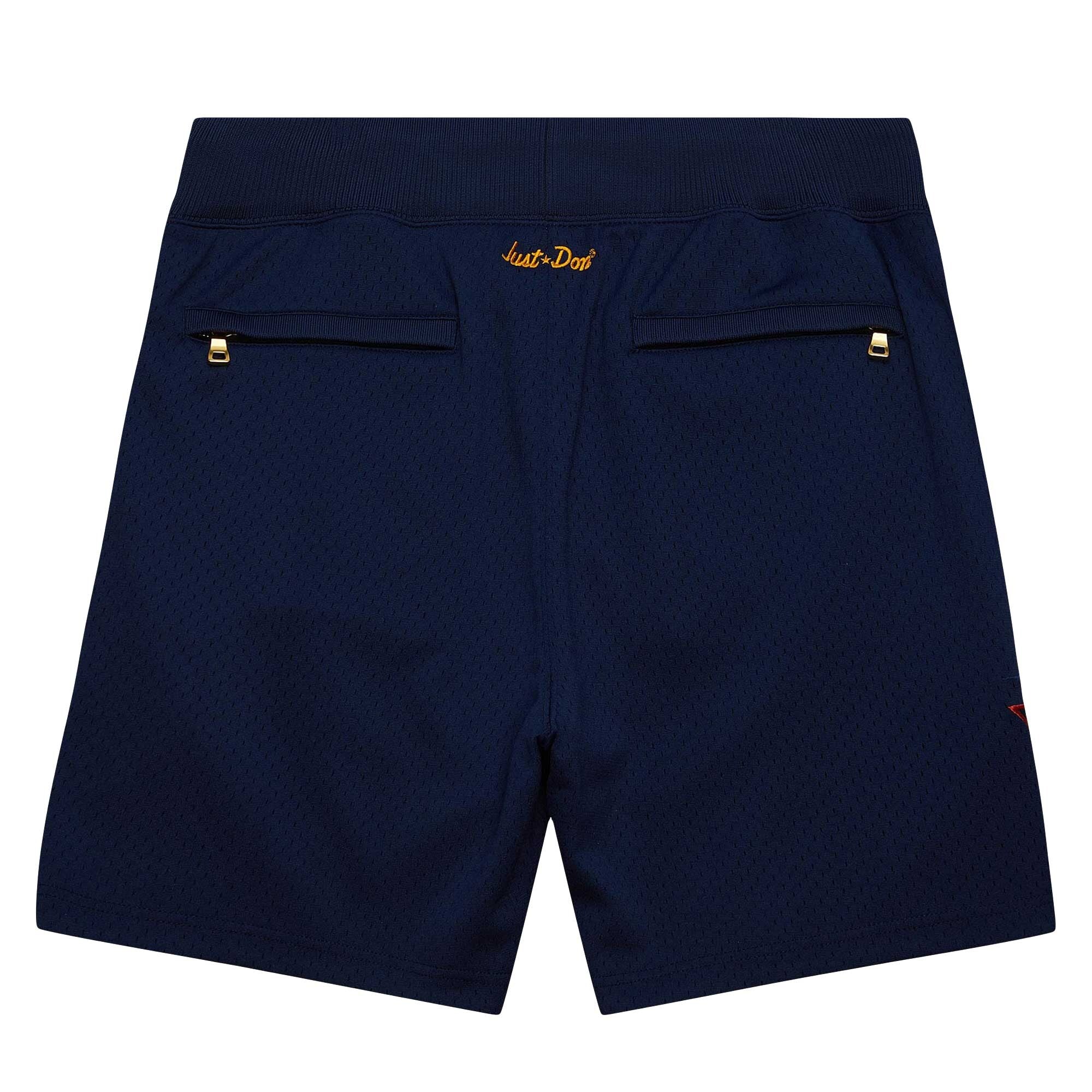 MENS MITCHELL & NESS NBA JUST DON 7IN SHORTS WARRIORS