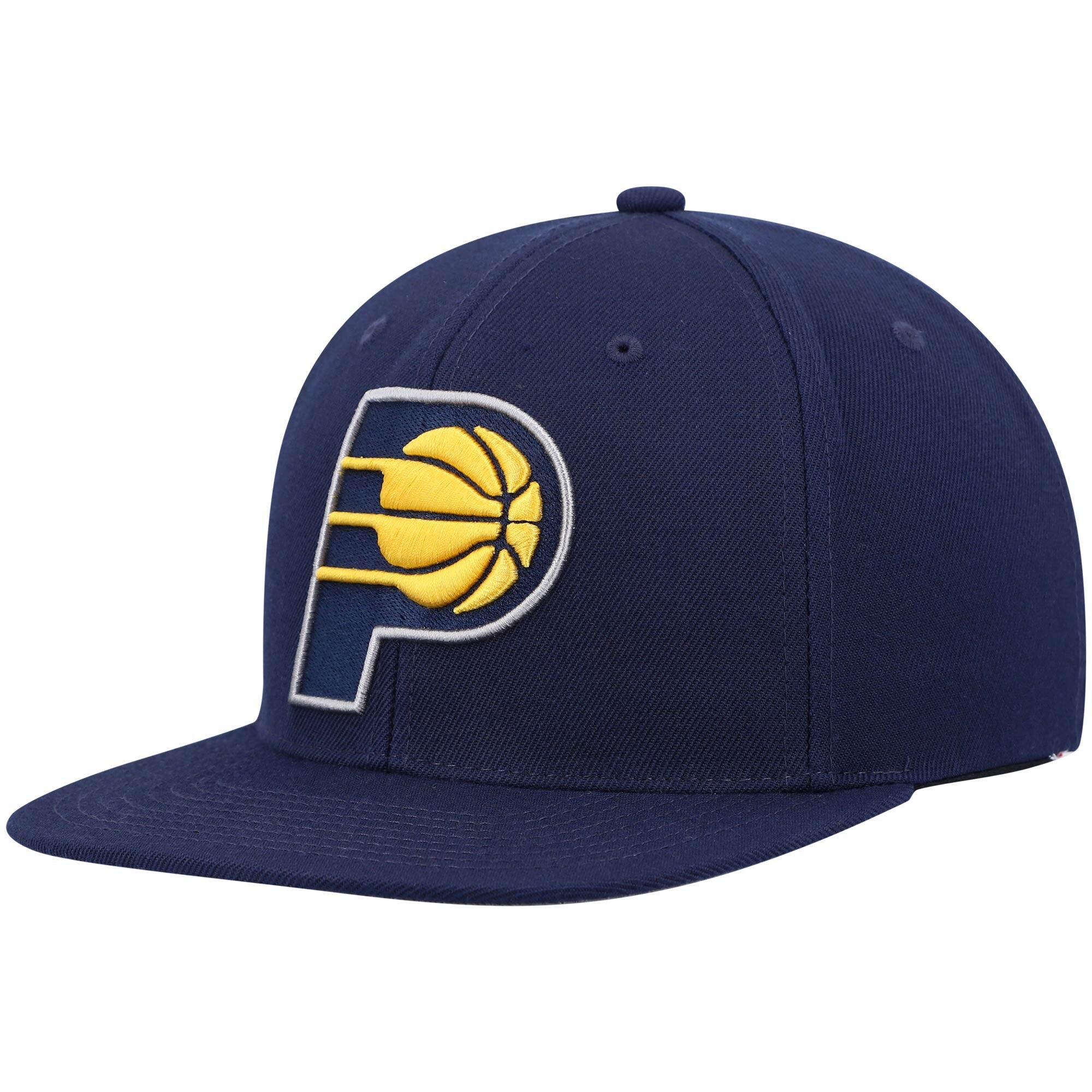 Mens Mitchell & Ness NBA TEAM GROUND 2.0 SNAPBACK HWC PACERS