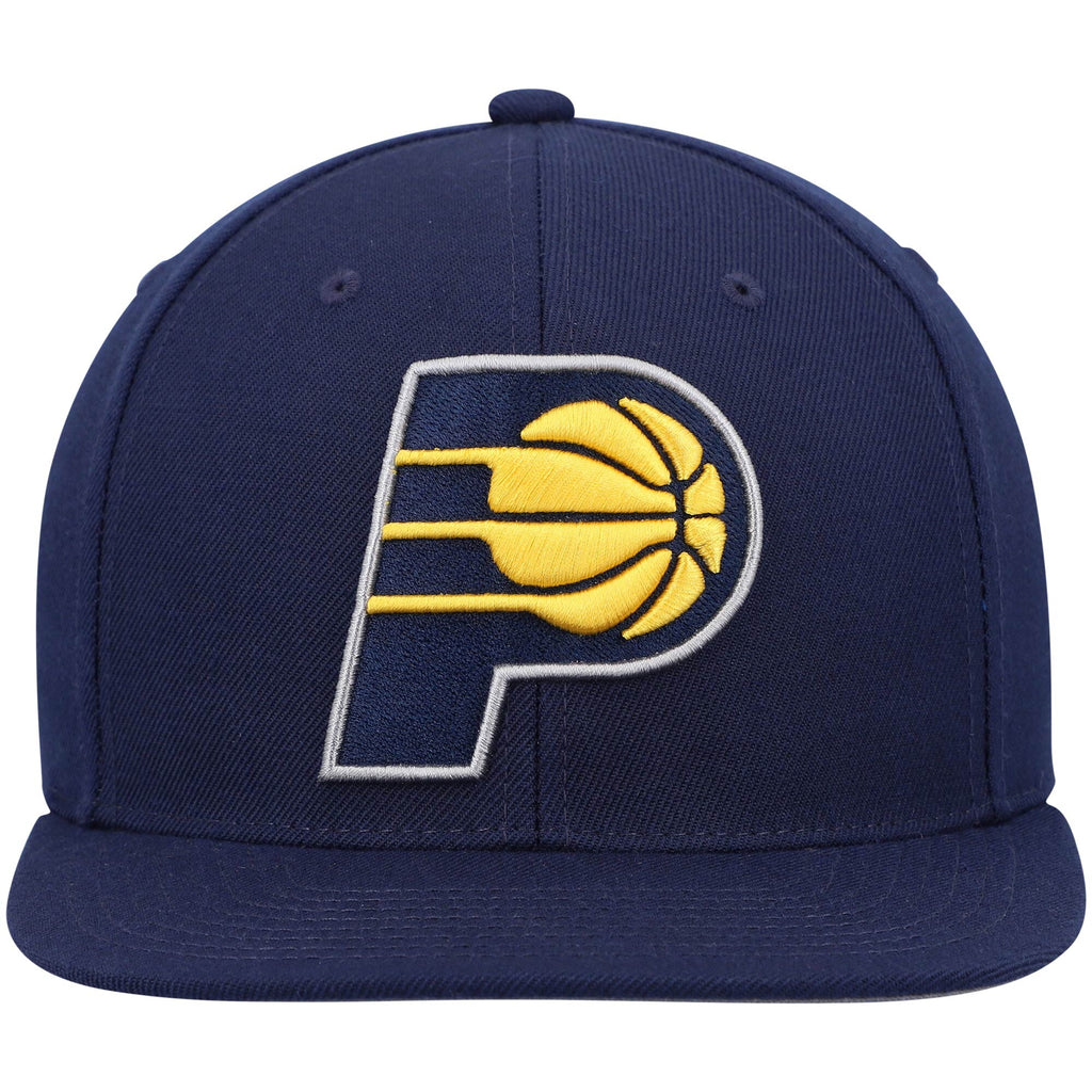 Mens Mitchell & Ness NBA TEAM GROUND 2.0 SNAPBACK HWC PACERS