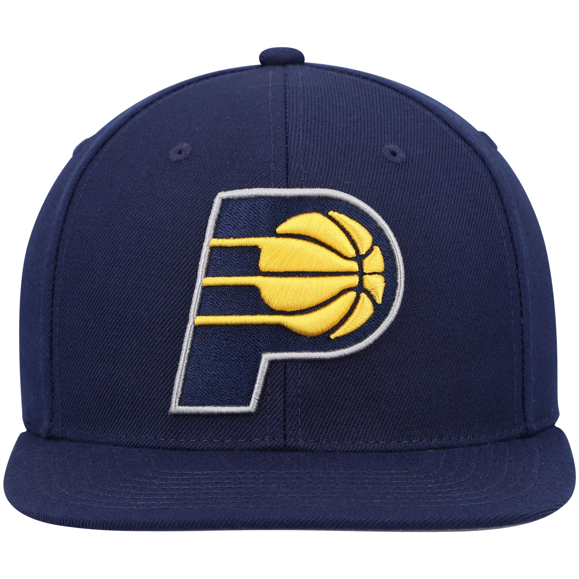 Mens Mitchell & Ness NBA TEAM GROUND 2.0 SNAPBACK HWC PACERS