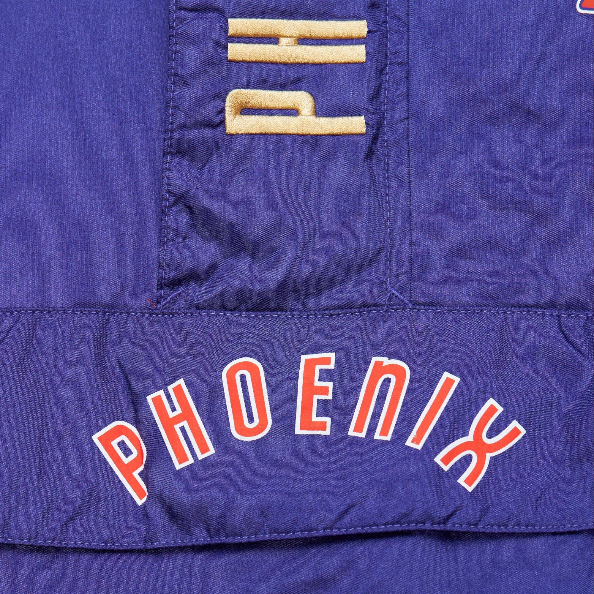 MENS MITCHELL & NESS NBA TEAM OG 2.0 ANORAK WINDBREAKER VINTAGE LOGO SUNS