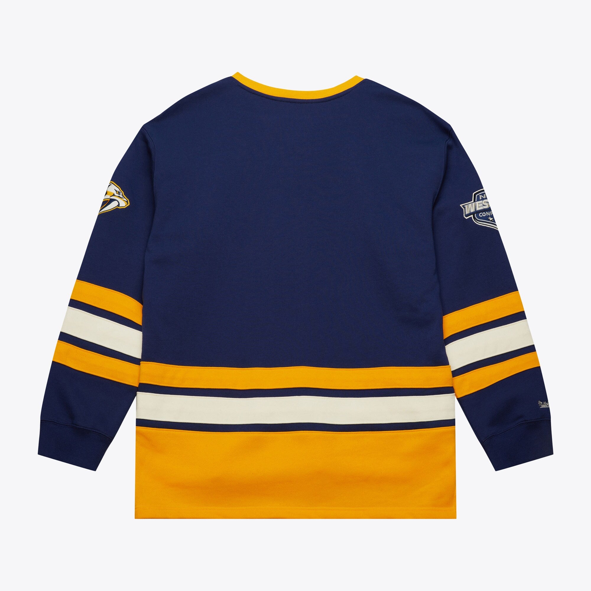 MENS MITCHELL & NESS NHL HERITAGE LACE-UP CREW CURRENT LOGO PREDATORS