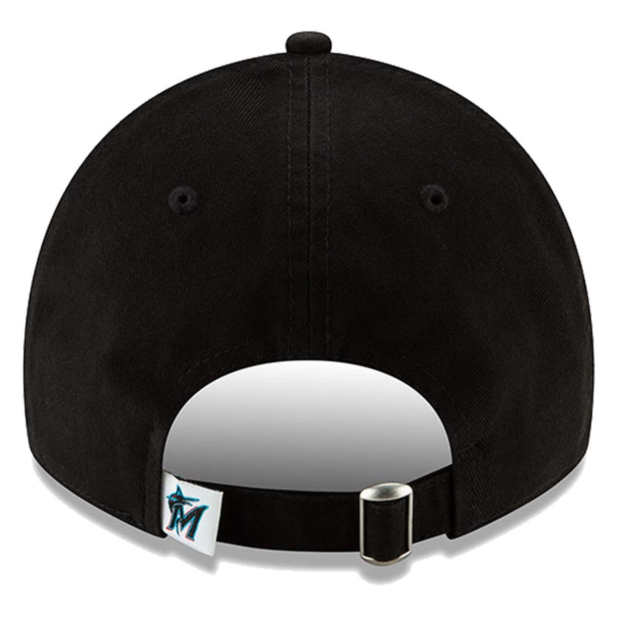 [11885662] MENS NEW ERA MLB MIAMI MARLINS 920 CORE CLASSIC STRAPBACK - BLACK