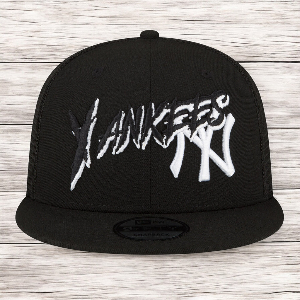 [60287433] MENS NEW ERA MLB NY YANKEES 950 TRUCK SNAPBACK - BLACK