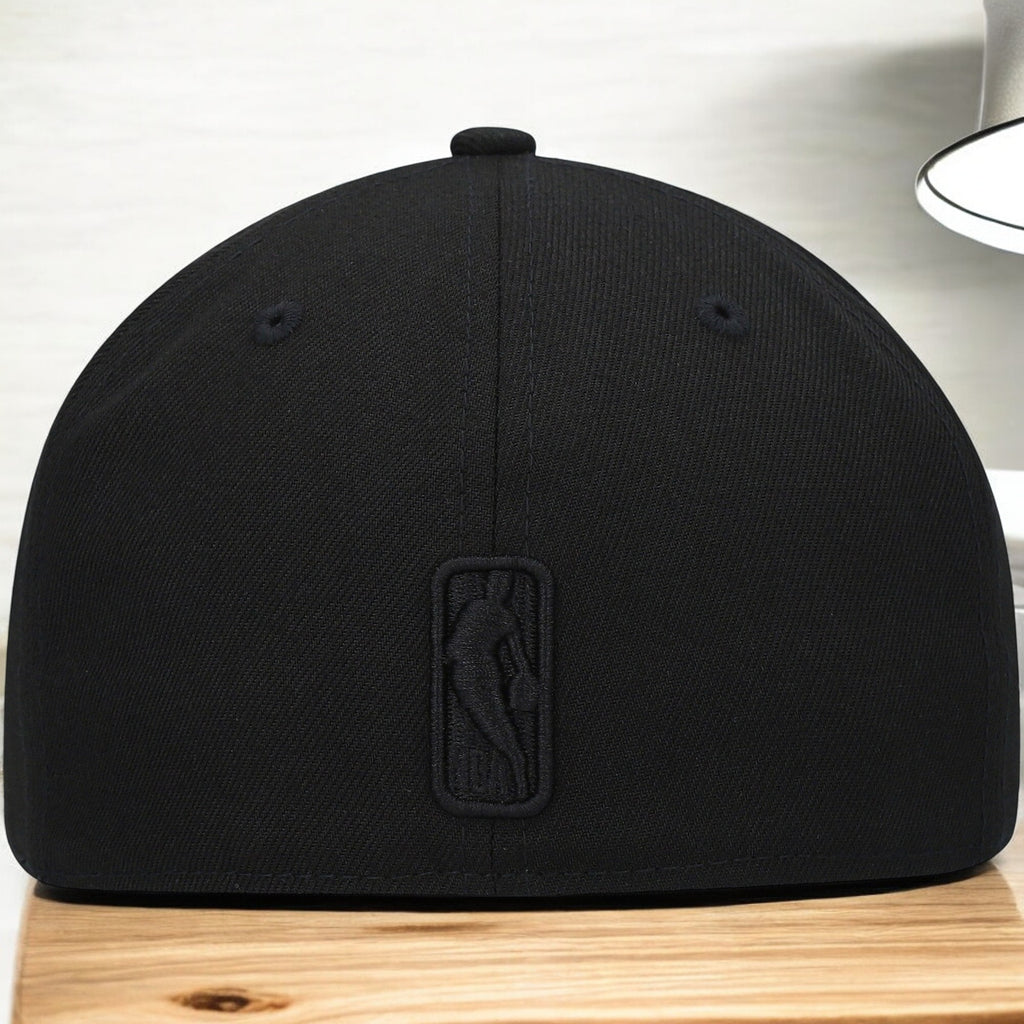 [70632898] Mens New Era NBA 5950 BLACK ON BLACK FITTED - GOLDEN STATE WARRIORS