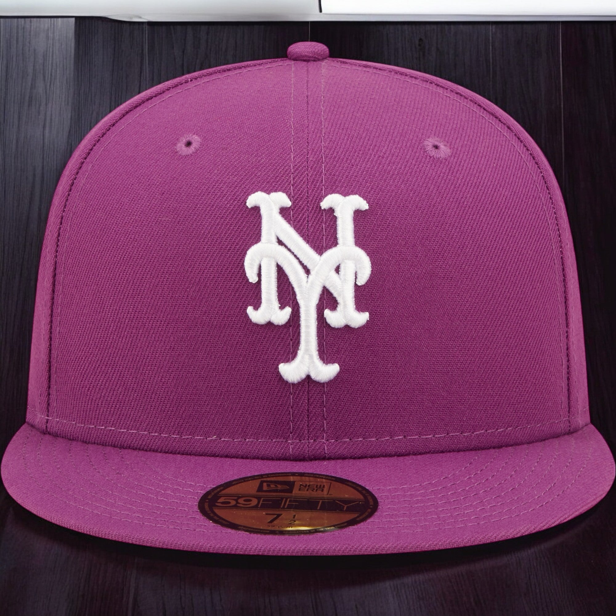 [70685160] Mens New Era MLB NY METS 5950 FITTED - SPARKLING GRAPE