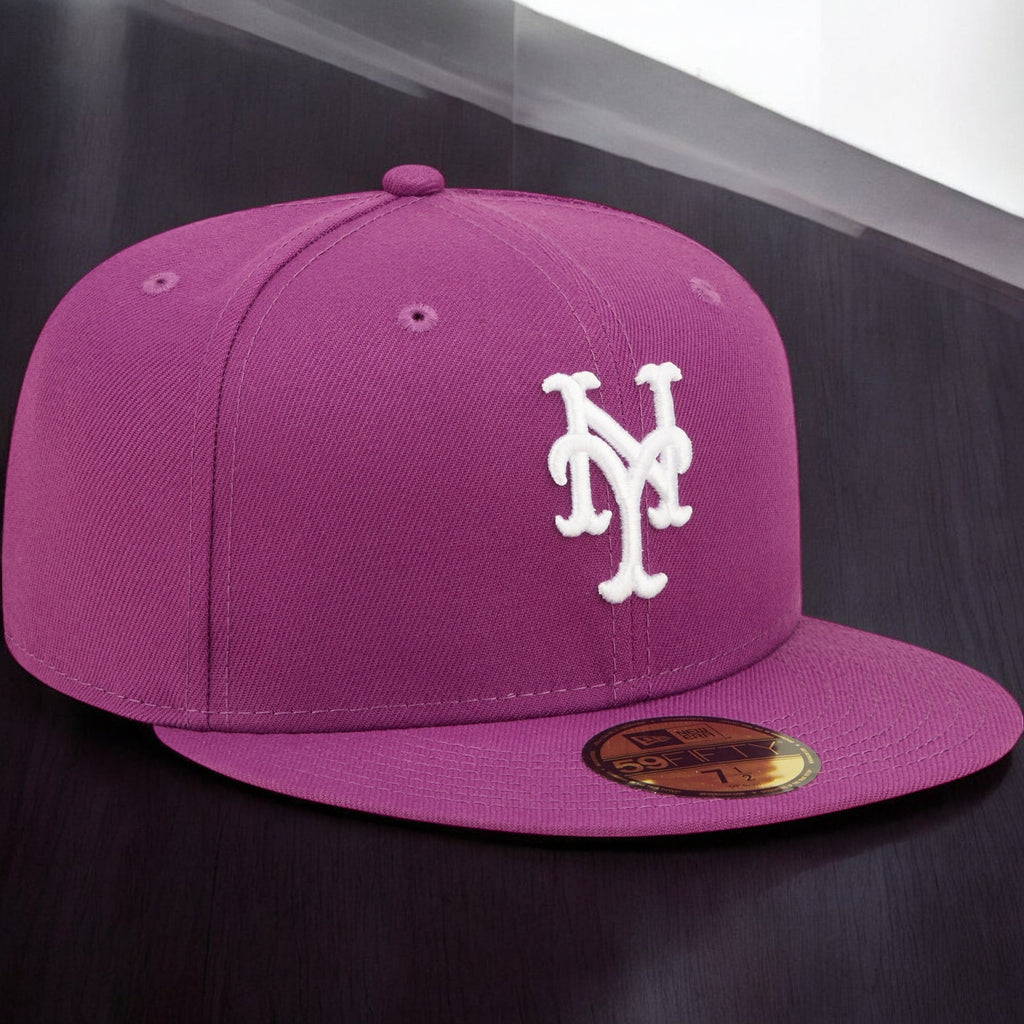 [70685160] Mens New Era MLB NY METS 5950 FITTED - SPARKLING GRAPE