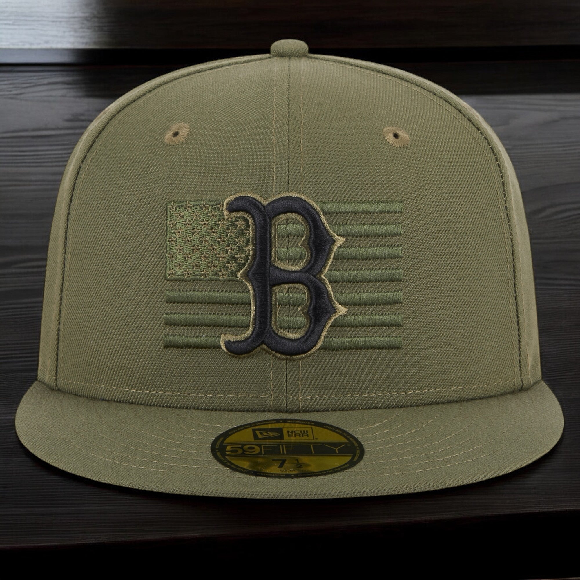 [60352761] Mens New Era MLB 5950 ARMED FORCES ON-FIELD FITTED - BOSTON RED SOX