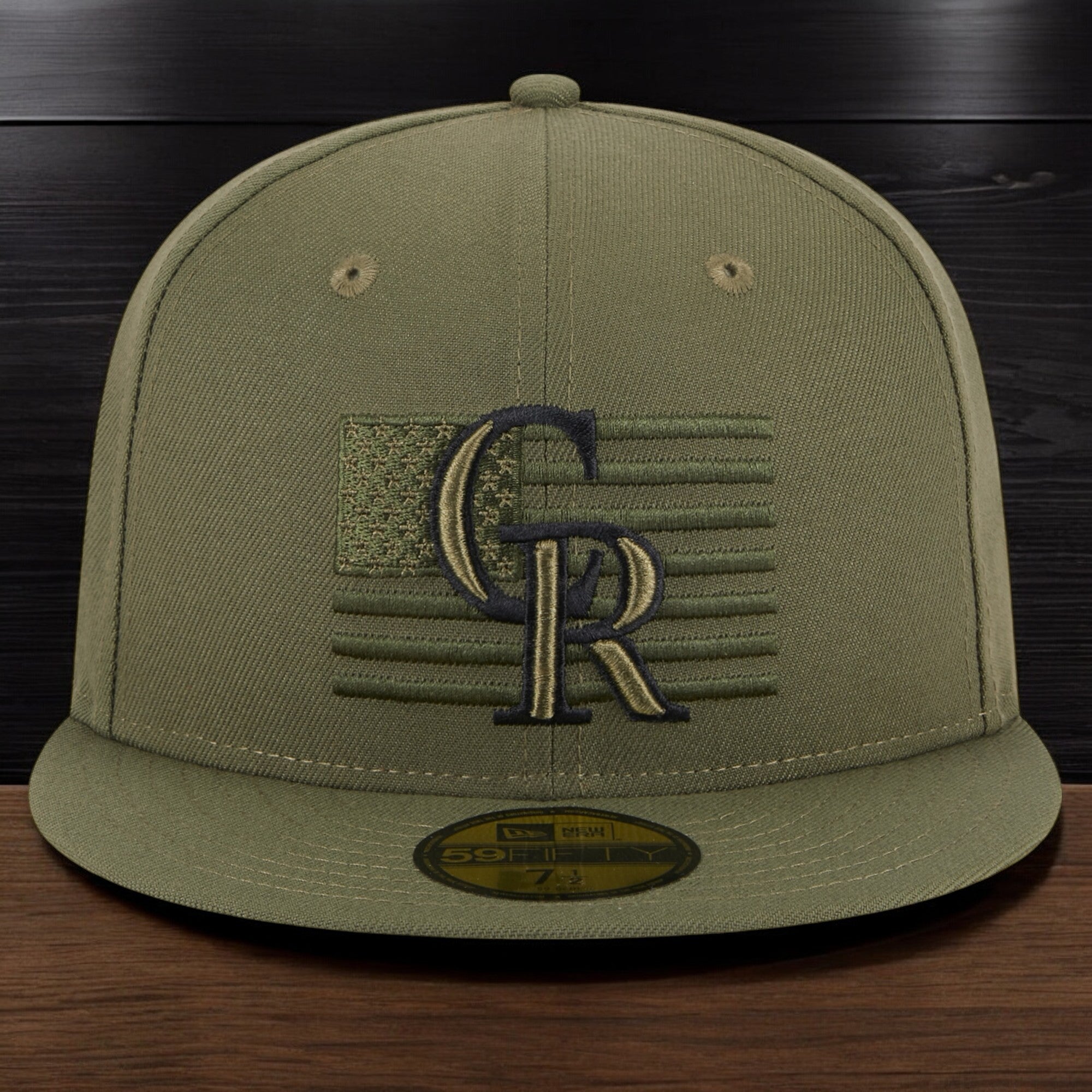 [60352755] Mens New Era MLB 5950 ARMED FORCES ON-FIELD FITTED - COLORADO ROCKIES