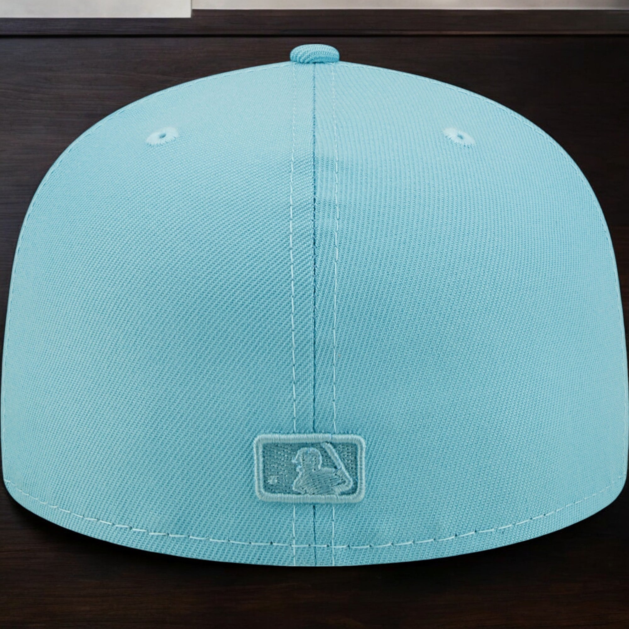 [60278392] Mens New Era MLB ATLANTA BRAVES 5950 FITTED 'COLOR PACK' - LIGHT BLUE