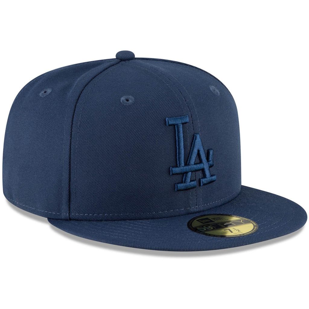 [70587721] Mens New Era MLB LA DODGERS 5950 FITTED - OCEANSIDE BLUE
