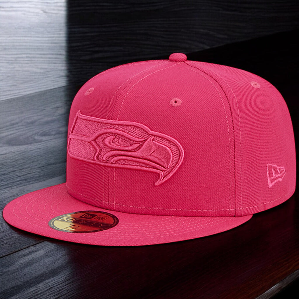 [60366016] MENS NEW ERA NFL SEATTLE SEAHAWKS 5950 COLOR PACK FITTED - PINK