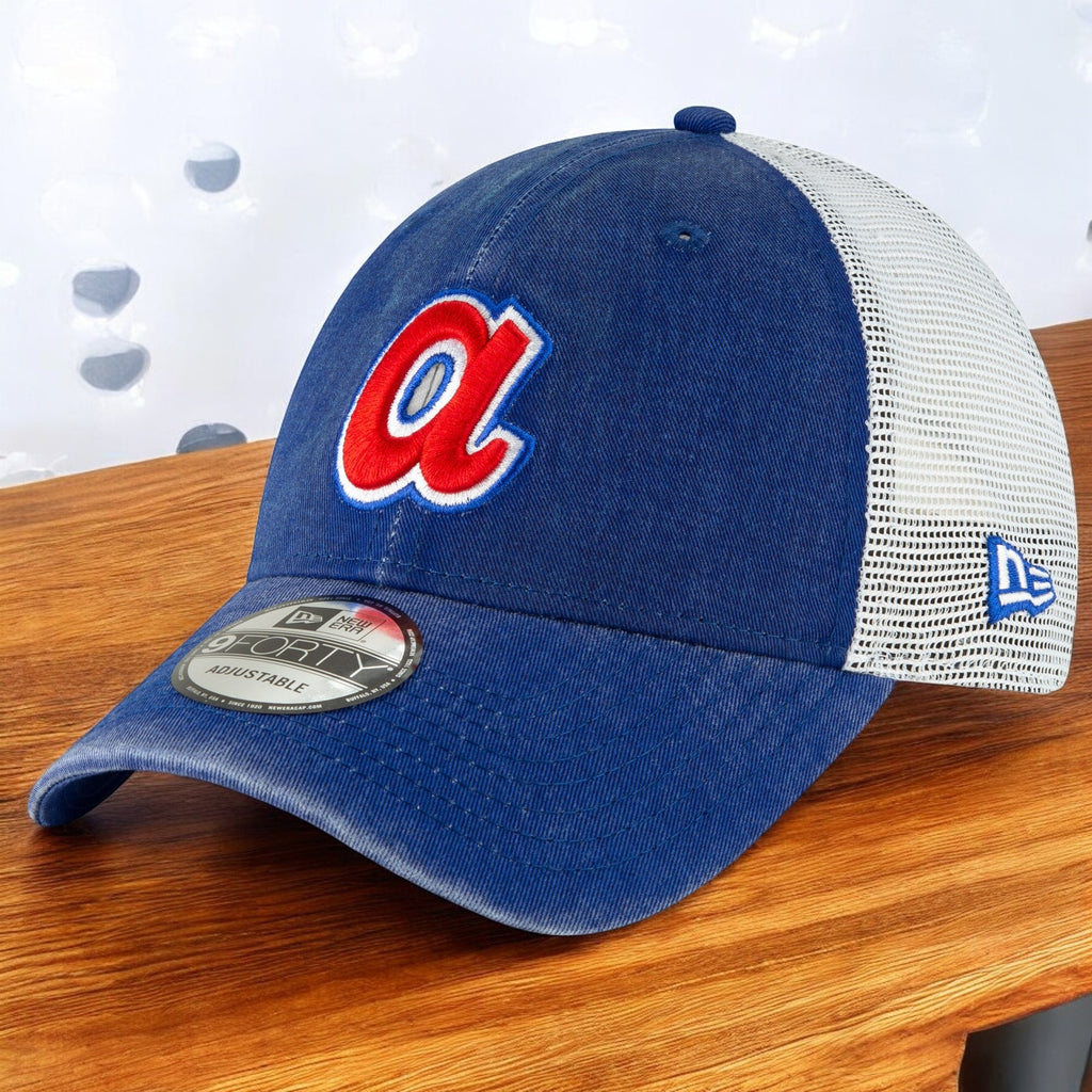 [11946982] MENS NEW ERA MLB ATLANTA BRAVES 9FORTY COOP TRUCK 1985 SNAPBACK