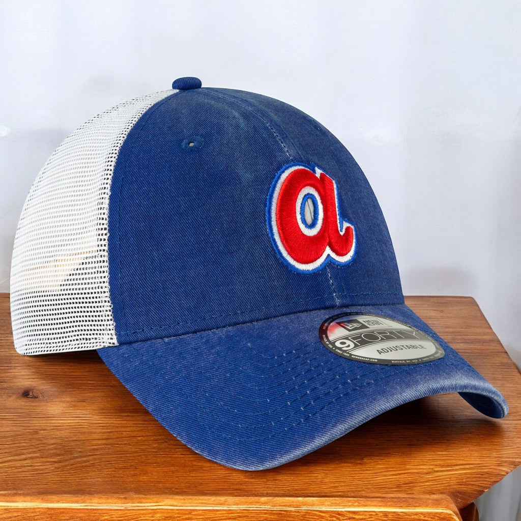 [11946982] MENS NEW ERA MLB ATLANTA BRAVES 9FORTY COOP TRUCK 1985 SNAPBACK