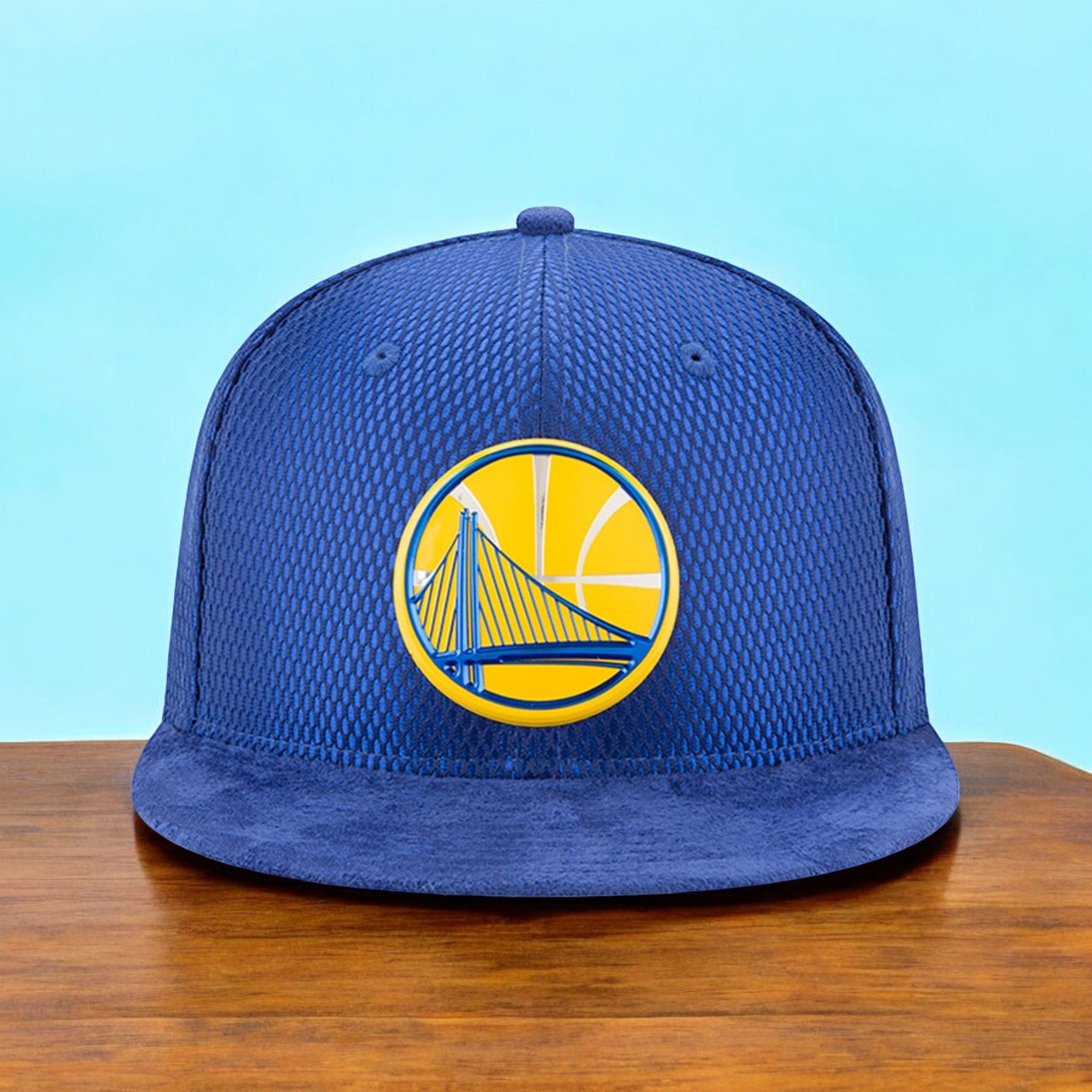 [11472297] Mens New Era NBA GS WARRIORS SUEDE "ON THE COURT" 5950 FITTED