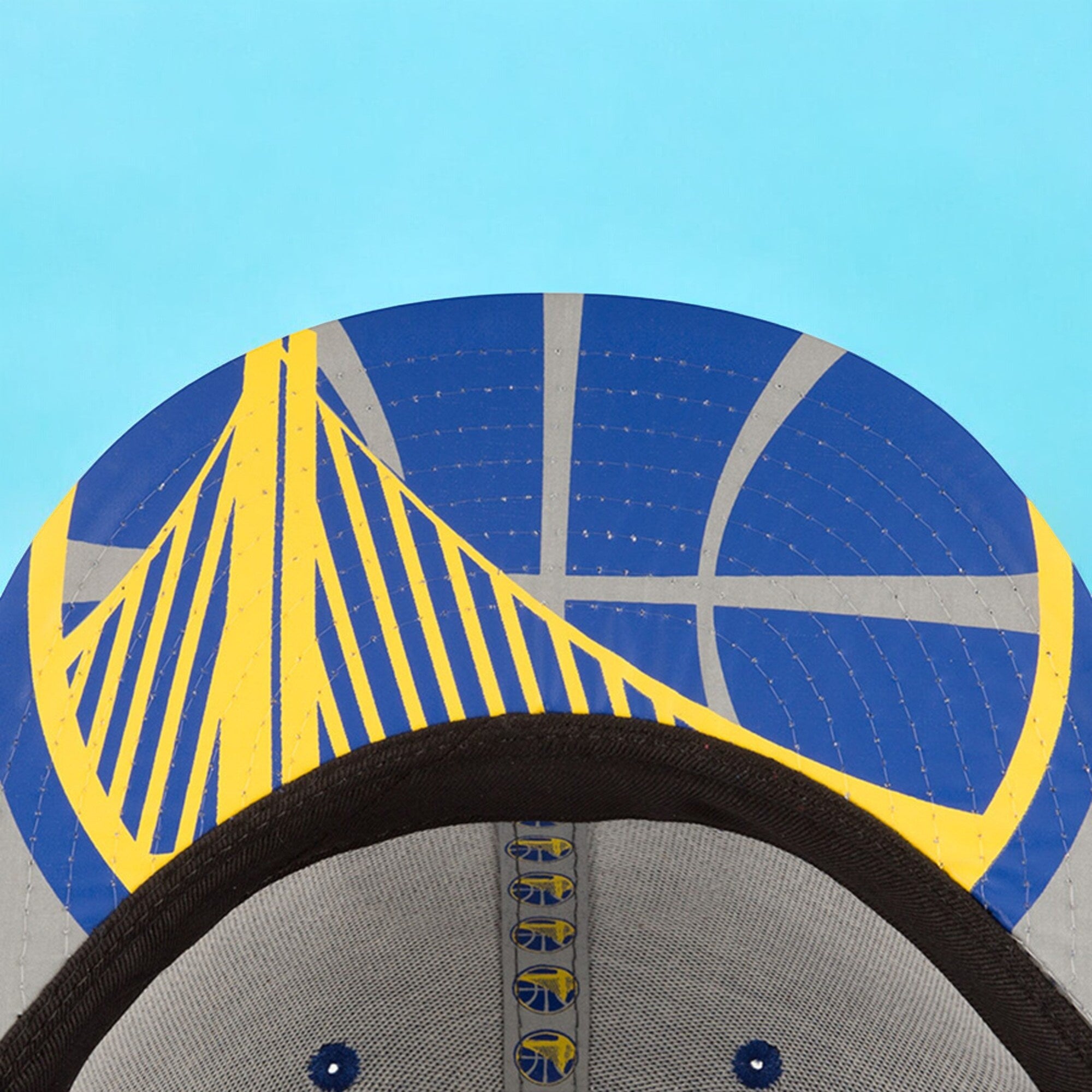 [11472297] Mens New Era NBA GS WARRIORS SUEDE "ON THE COURT" 5950 FITTED