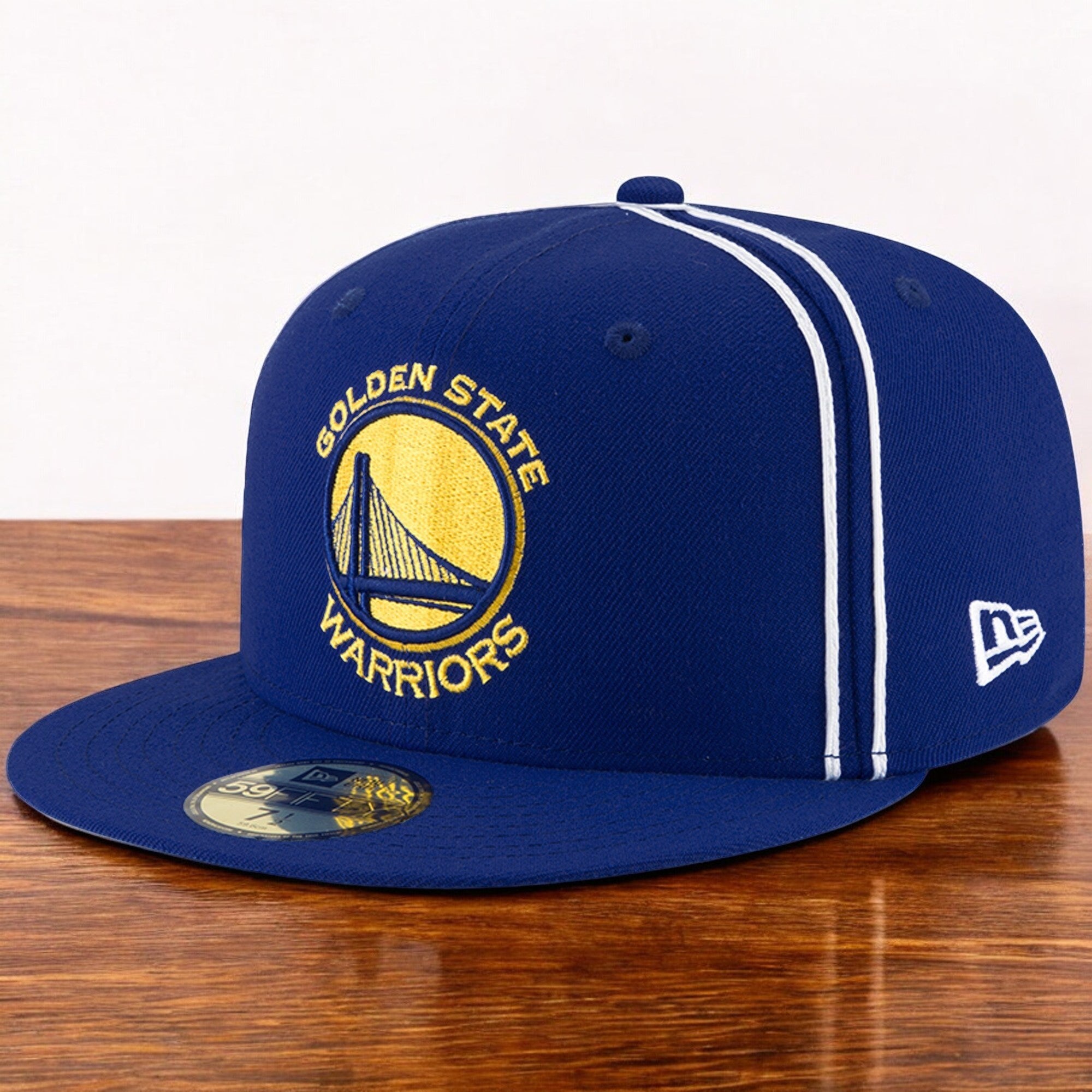 [11521005] Mens New Era NBA GS WARRIORS Y2K SOUTACHE 5950 FITTED - BLUE