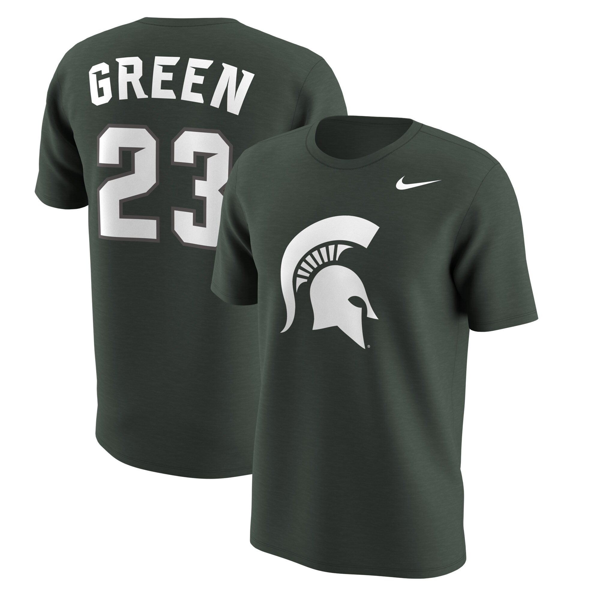 [00037506XMS1] Mens Nike Michigan State Spartans Draymond Green Name & Number T-Shirt