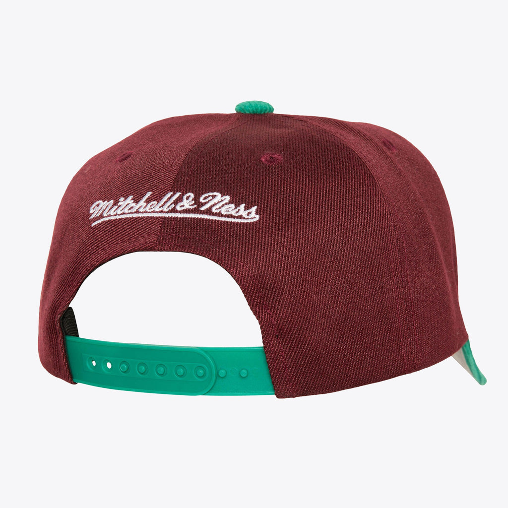 MENS MITCHELL & NESS NHL CORD PRO SNAPBACK VNTG DUCKS - PURPLE