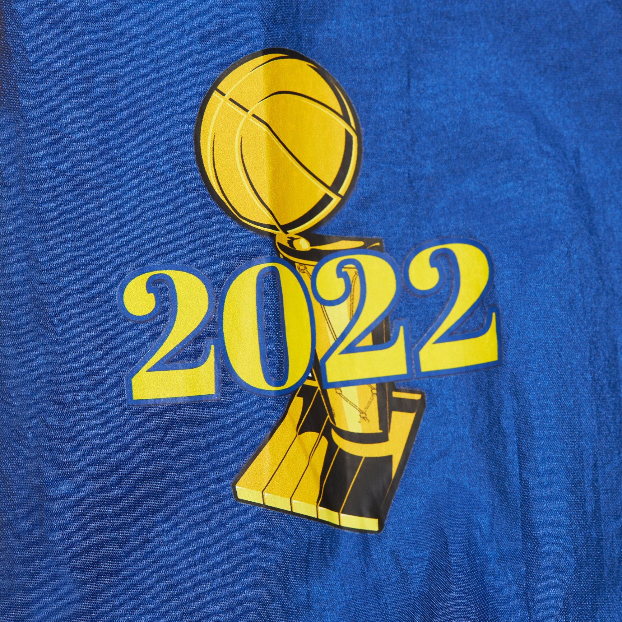 MENS MITCHELL & NESS NBA TEAM OG 3.0 ANORAK VINTAGE LOGO WARRIORS
