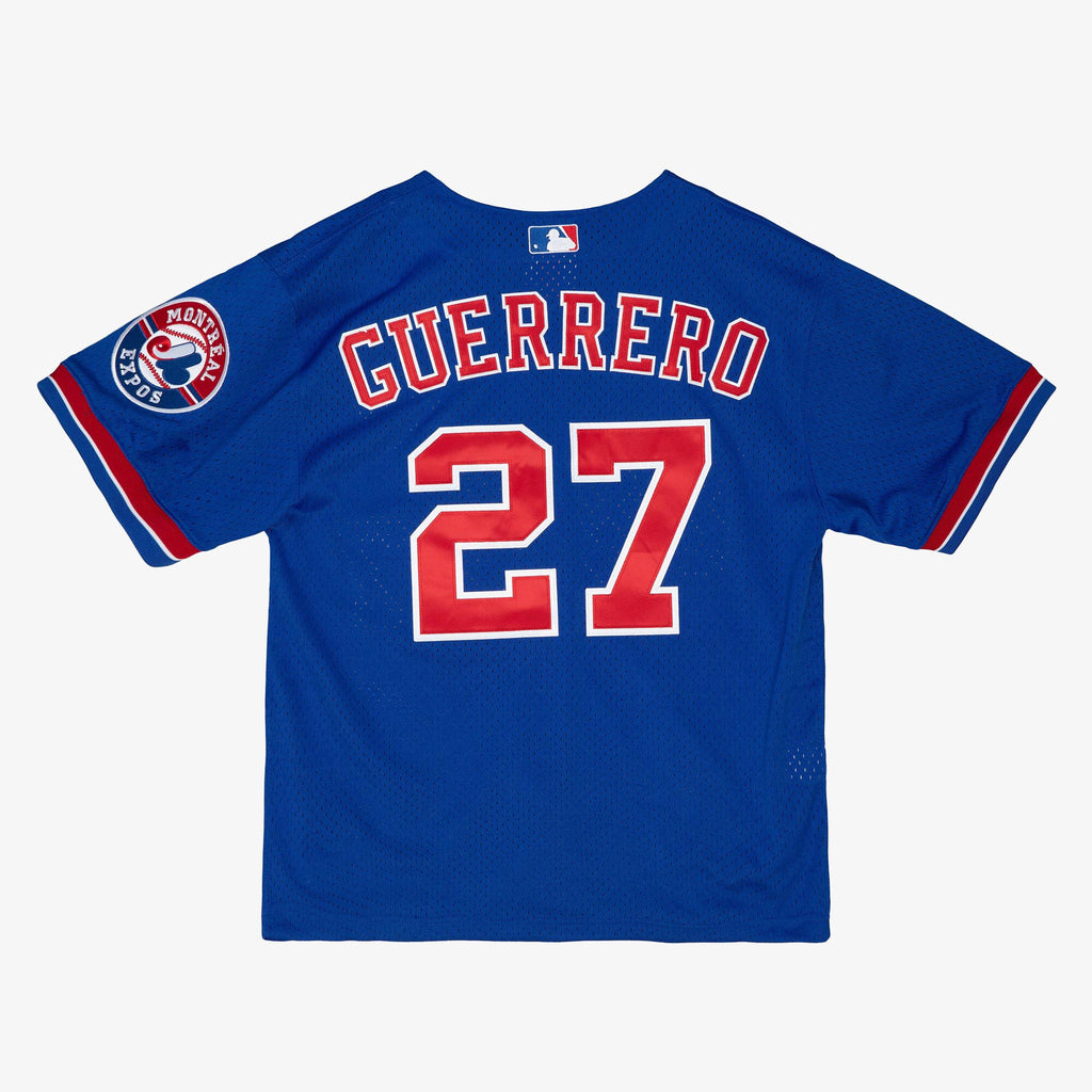 Mens Mitchell & Ness MLB AUTHENTIC BP JERSEY EXPOS 2002 VLADIMIR GUERRERO