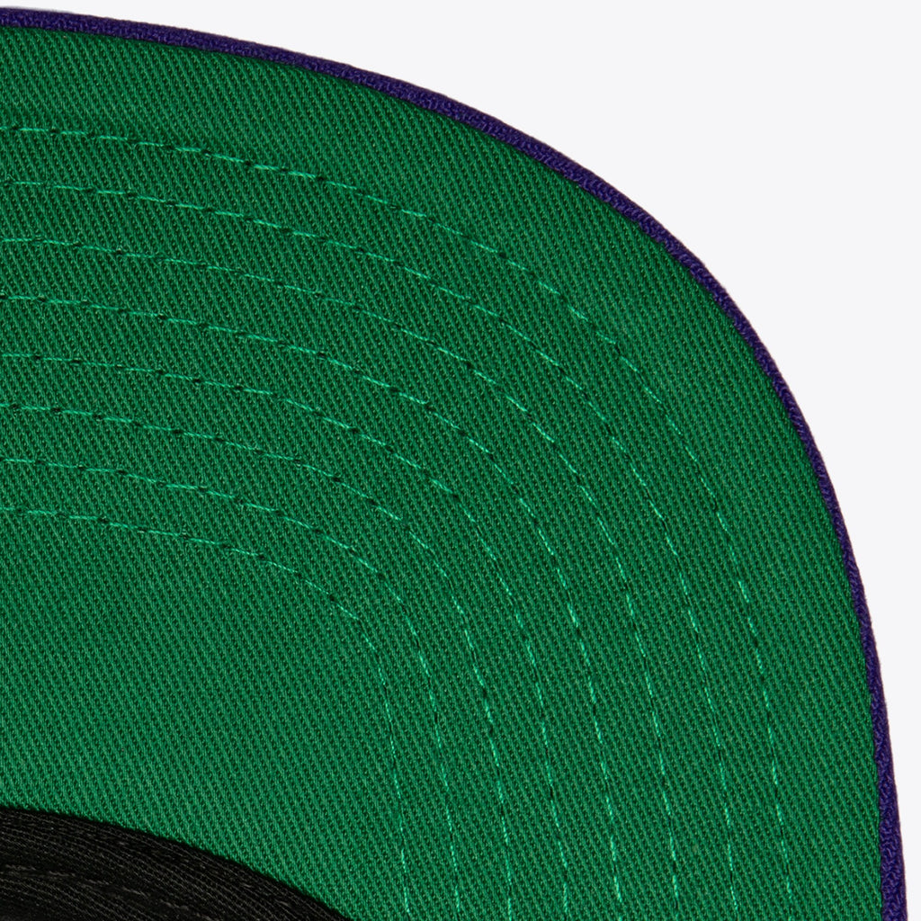 MENS MITCHELL & NESS NBA OVERHEAD SNAPBACK LAKERS