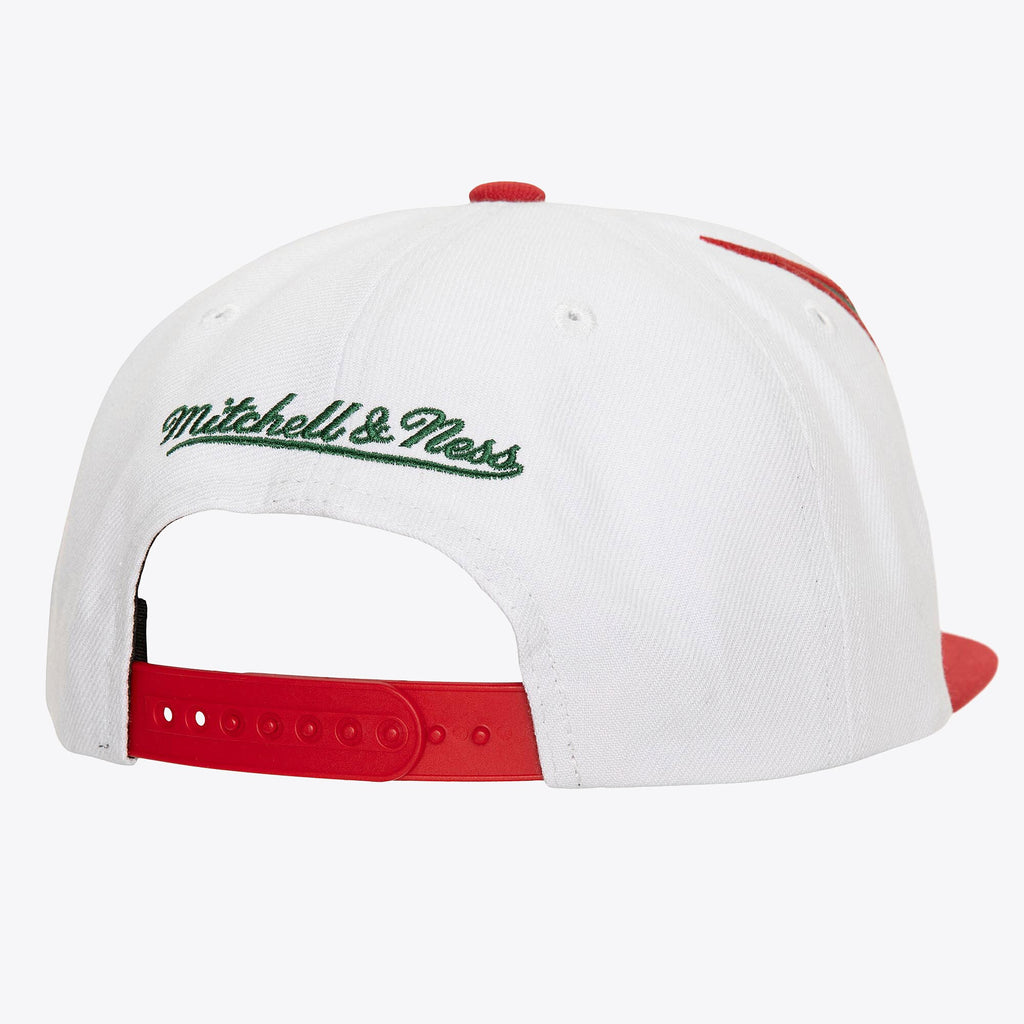 MENS MITCHELL & NESS NHL WAVERUNNER SNAPBACK VNTG DEVILS - WHITE