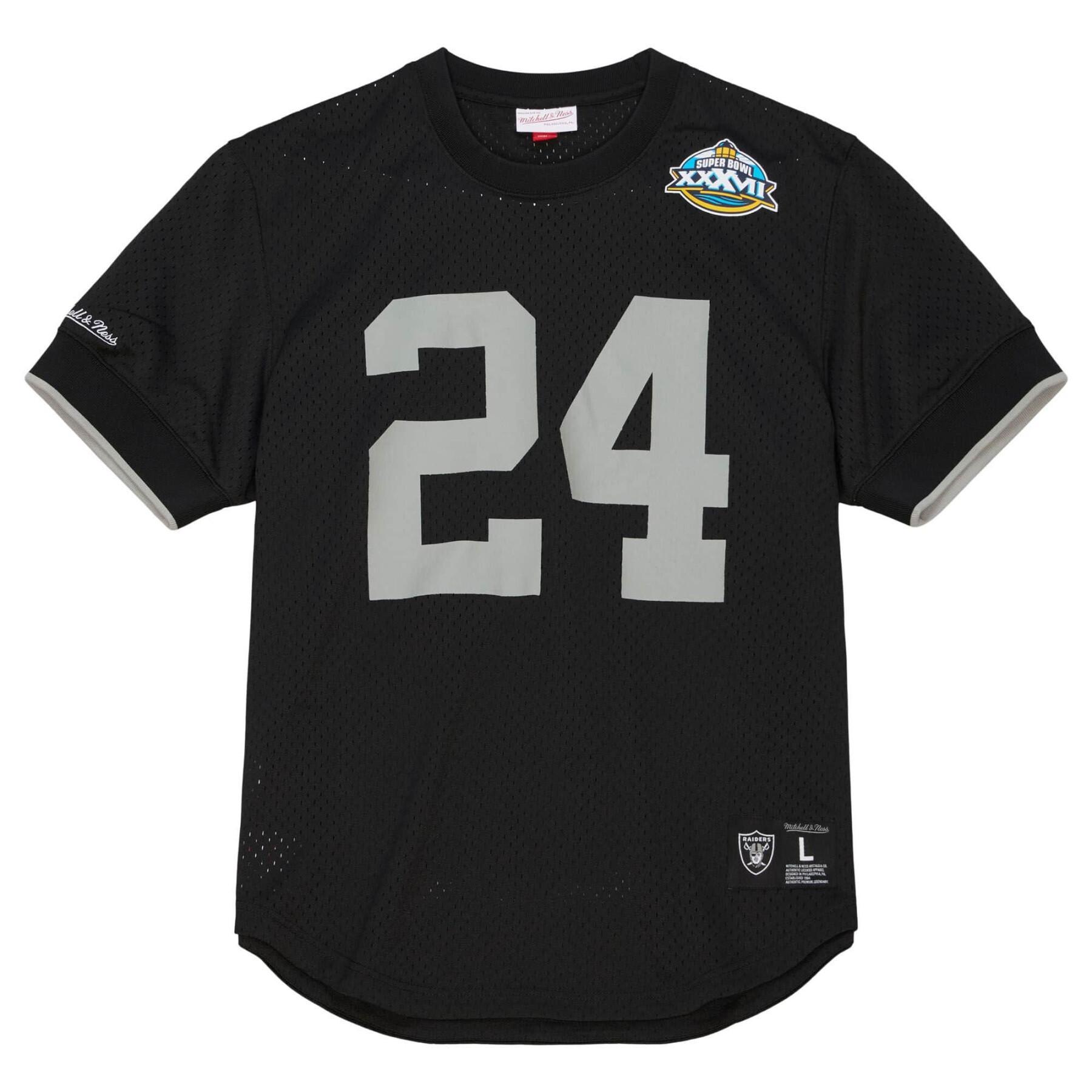 Mens Mitchell & Ness NFL N&N MESH CREWNECK RAIDERS 2002 CHARLES WOODSON