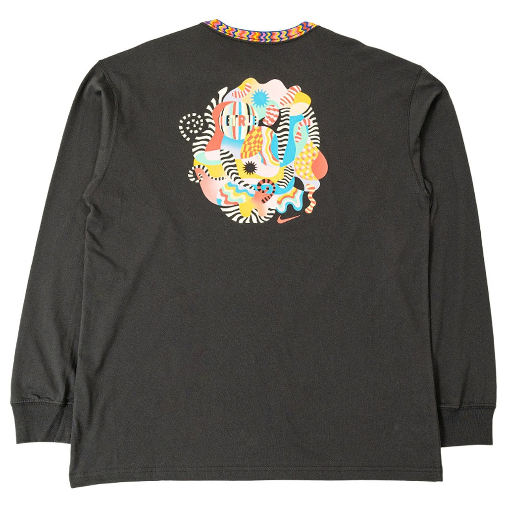 [FD0861-060] MENS NIKE BE TRUE LONG SLEEVE TEE SHIRT 'BLACK'