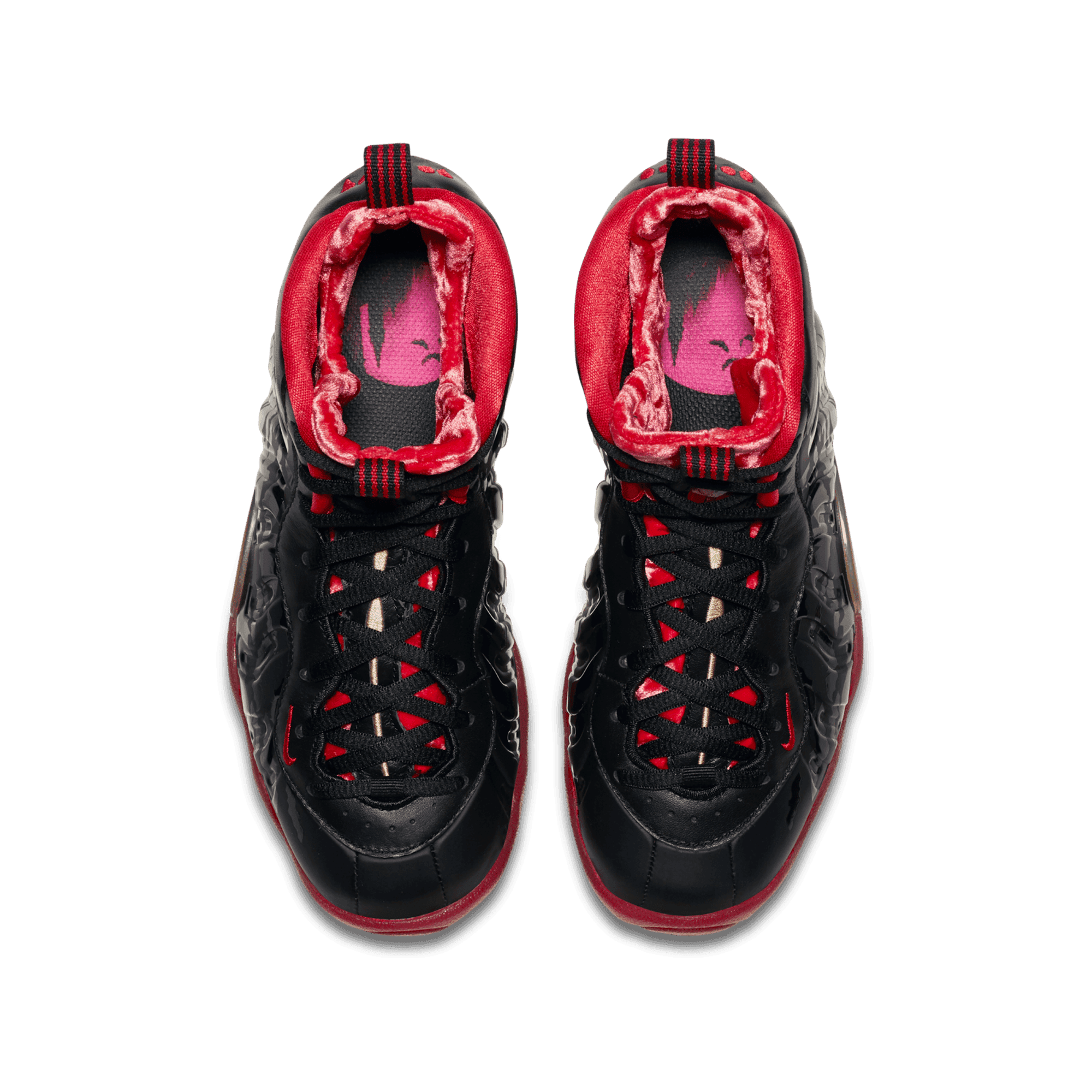 [846077-003] GRADE SCHOOL NIKE LITTLE POSITE ONE 'DRACULA'