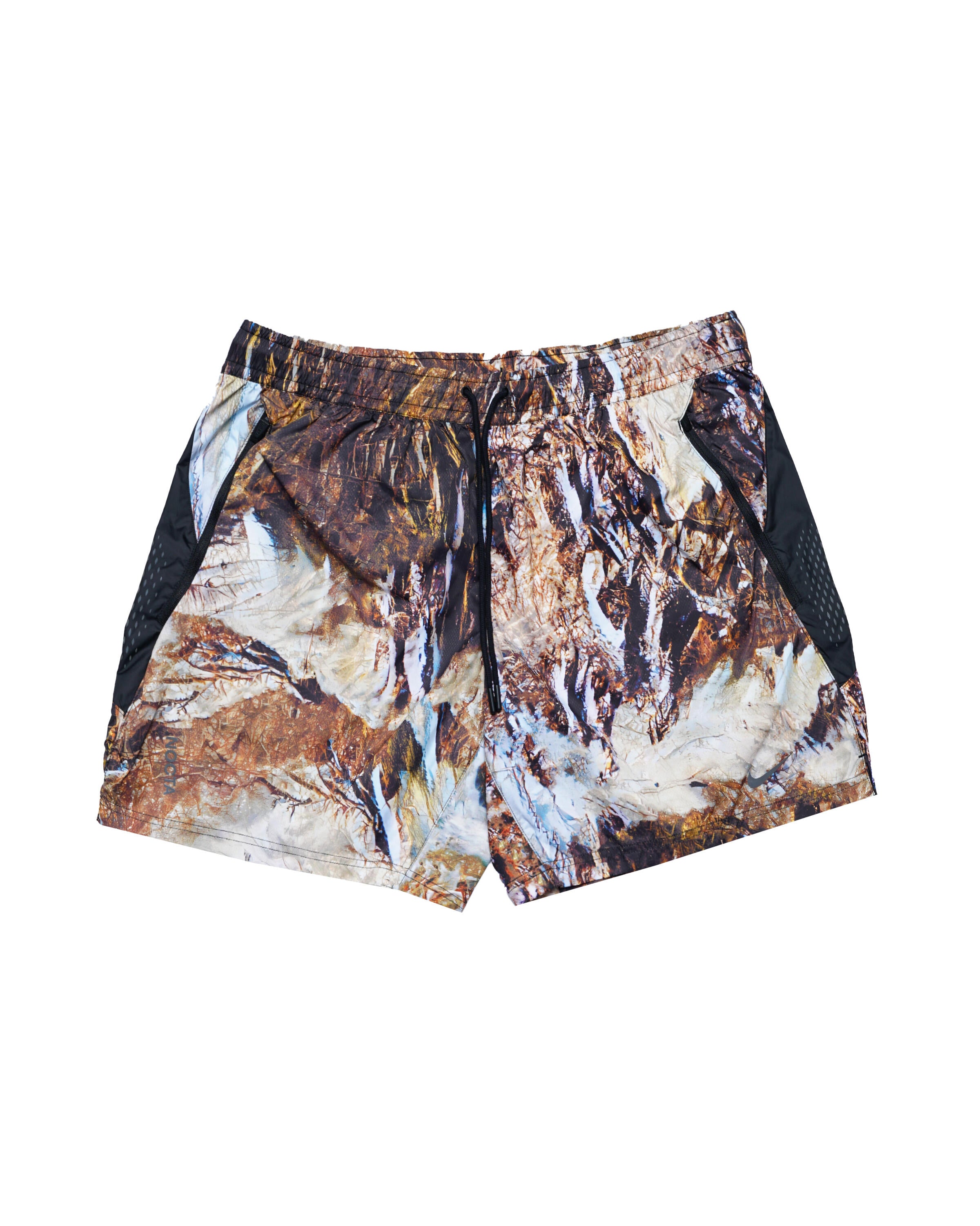 [FJ3011-010] MENS NIKE X NOCTA RUNNING CAMO SHORTS 'MULTICOLOR'