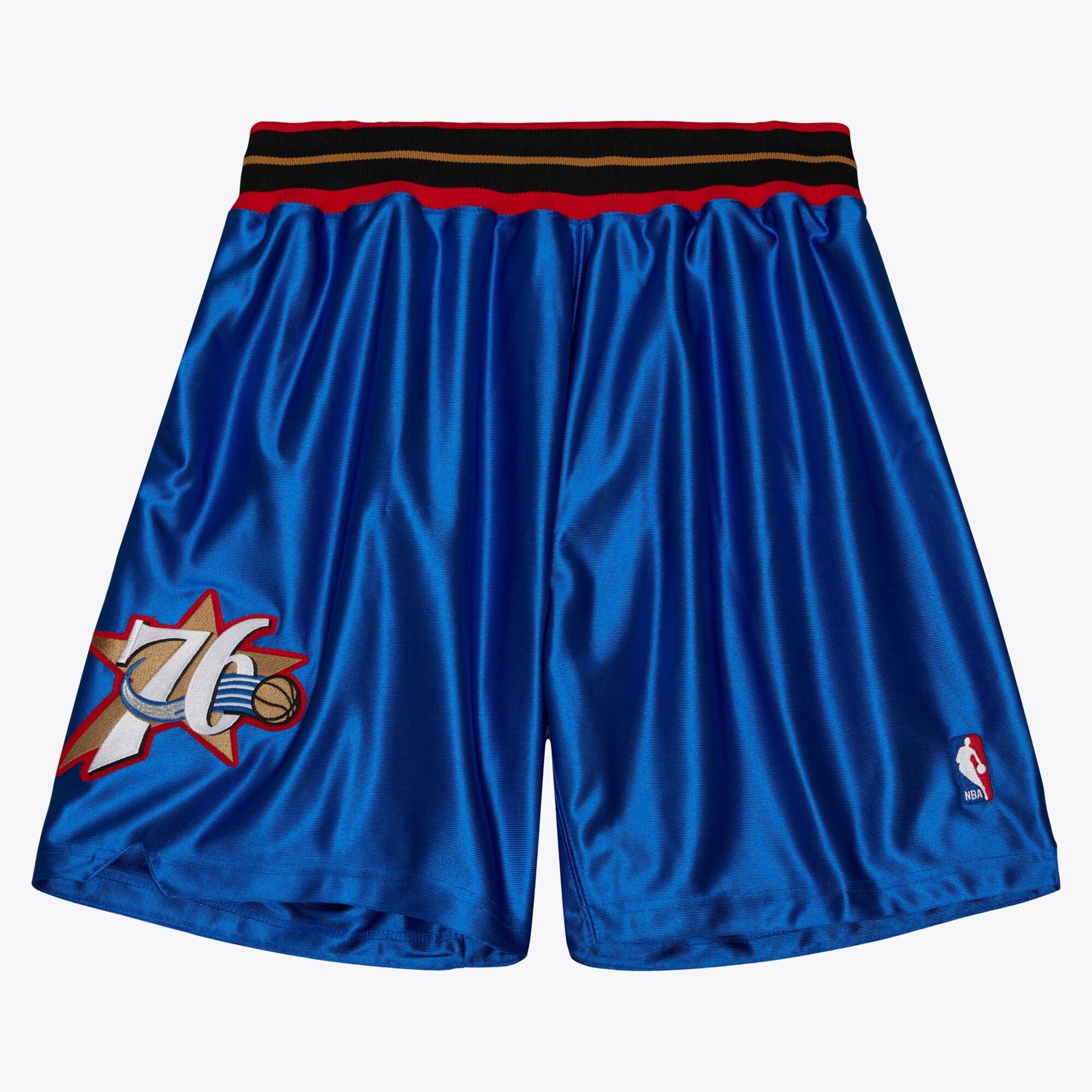 [ASHR6257-P7601PPPROYA] MENS MITCHELL & NESS ALTERNATE SHORTS 76ERS 2001