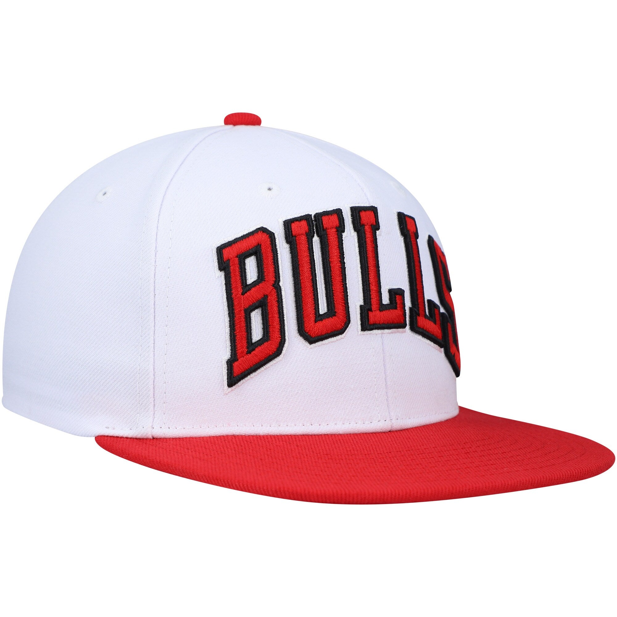 [6HSSJS19078-CBUWHRD] MENS MITCHELL & NESS NBA CHICAGO BULLS CORE BASIC SNAPBACK