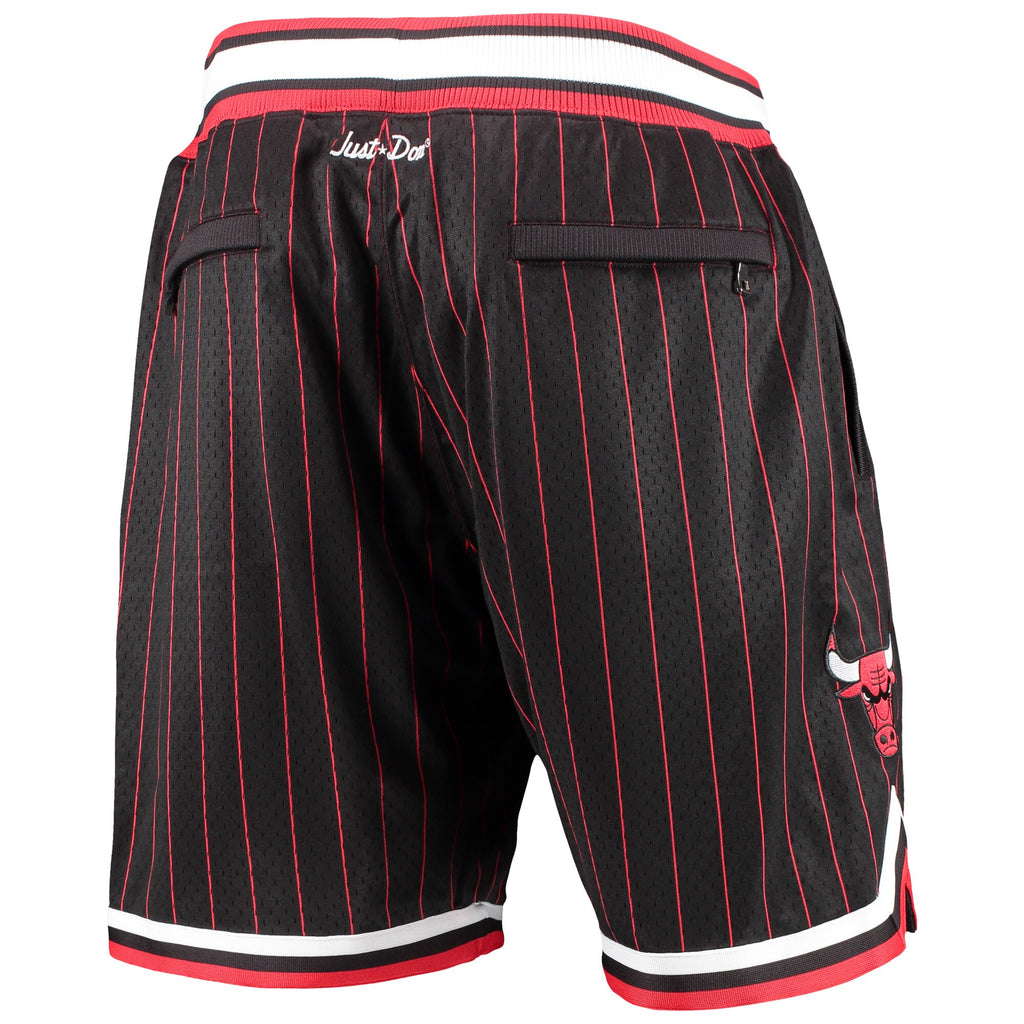 MENS MITCHELL & NESS NBA JUST DON 10TH YEAR ANNIVERSARY SHORTS BULLS 1996