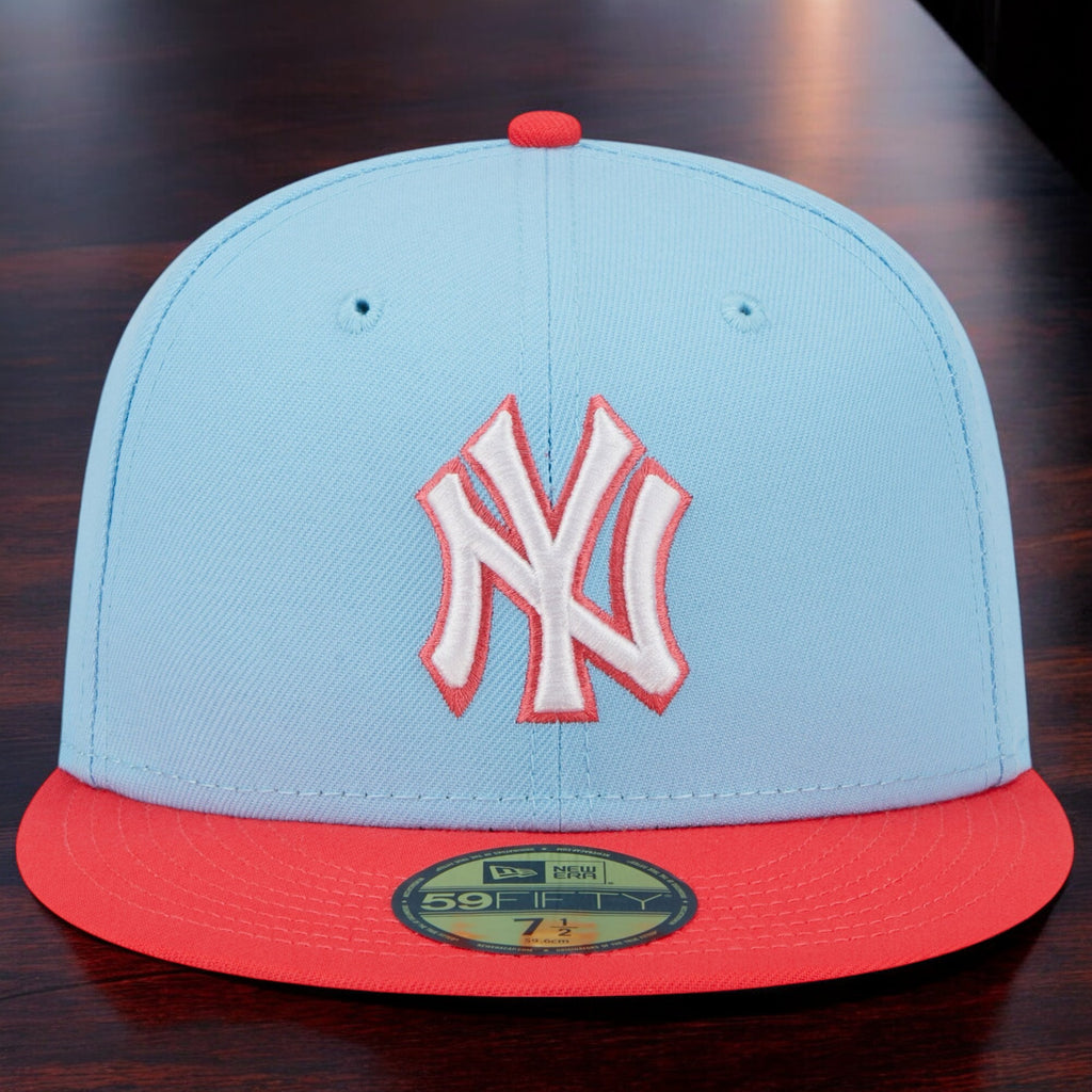 [60321707] Mens New Era MLB NY YANKEES 5950 FITTED 'COLOR PACK' - BLUE