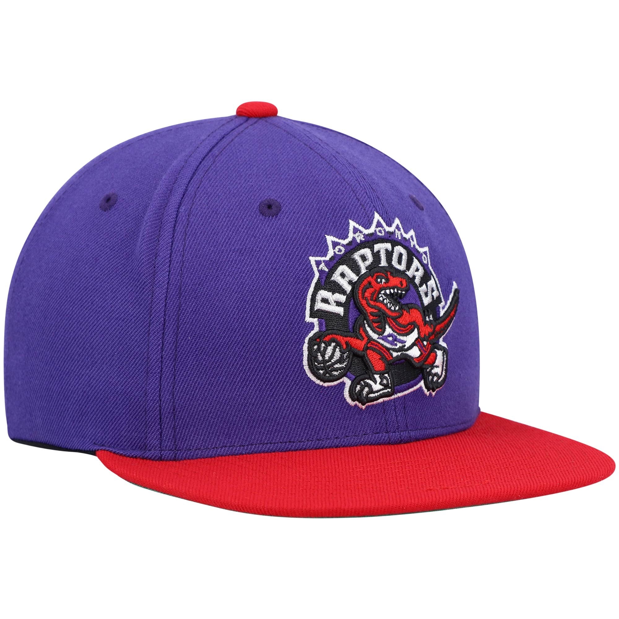 Mens MITCHELL & NESS NBA TEAM 2 TONE 2.0 SNAPBACK HWC RAPTORS