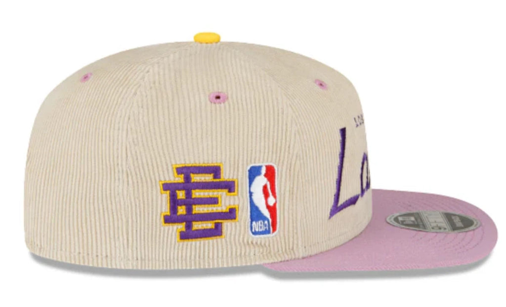 [60349355] MENS NEW ERA X ERIC EMANUEL NBA LA LAKERS EE 9FIFTY SNAPBACK HAT