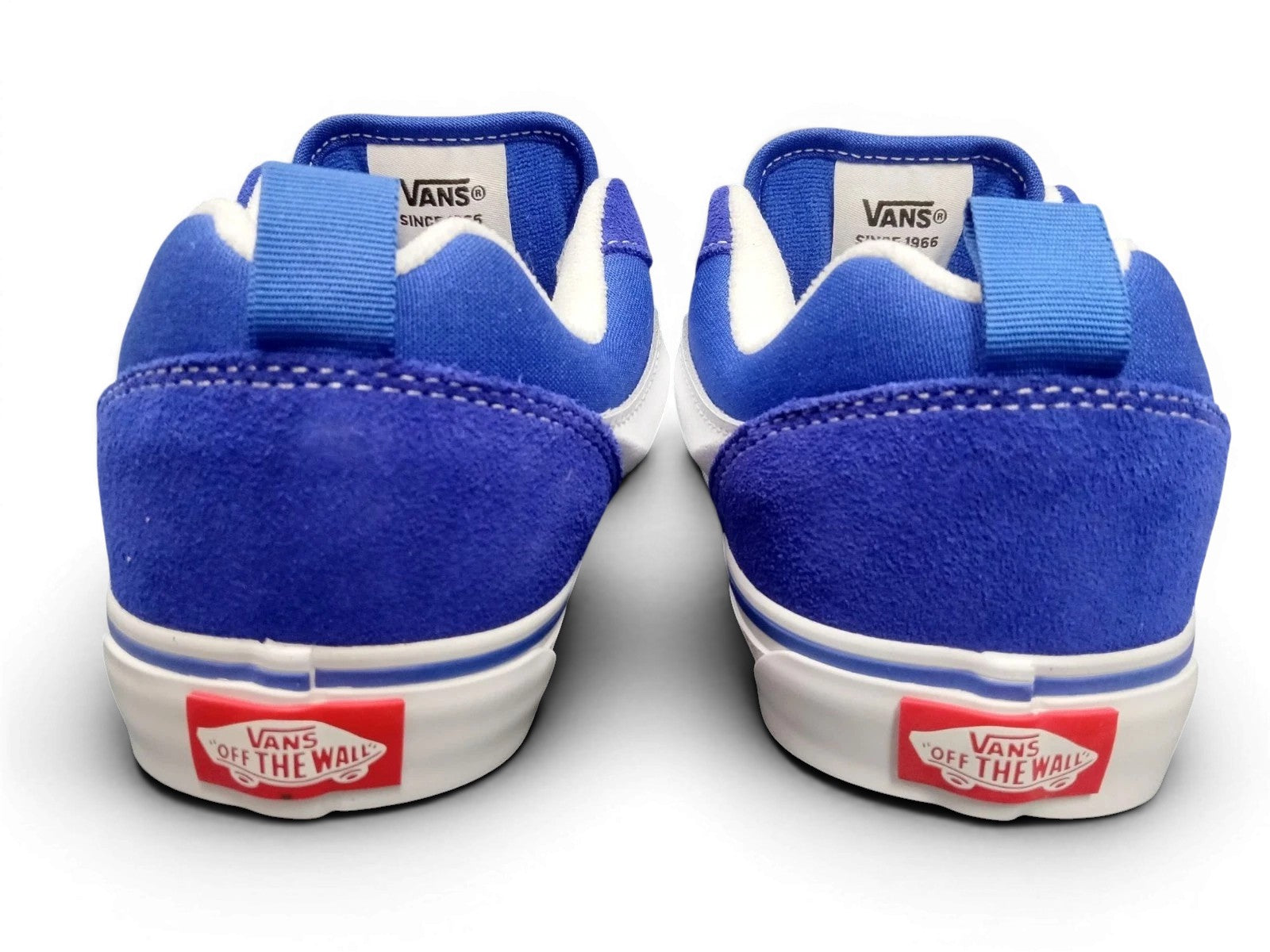 [VN000D2TBES] YOUTH VANS KNU SKOOL - BLUE/WHITE