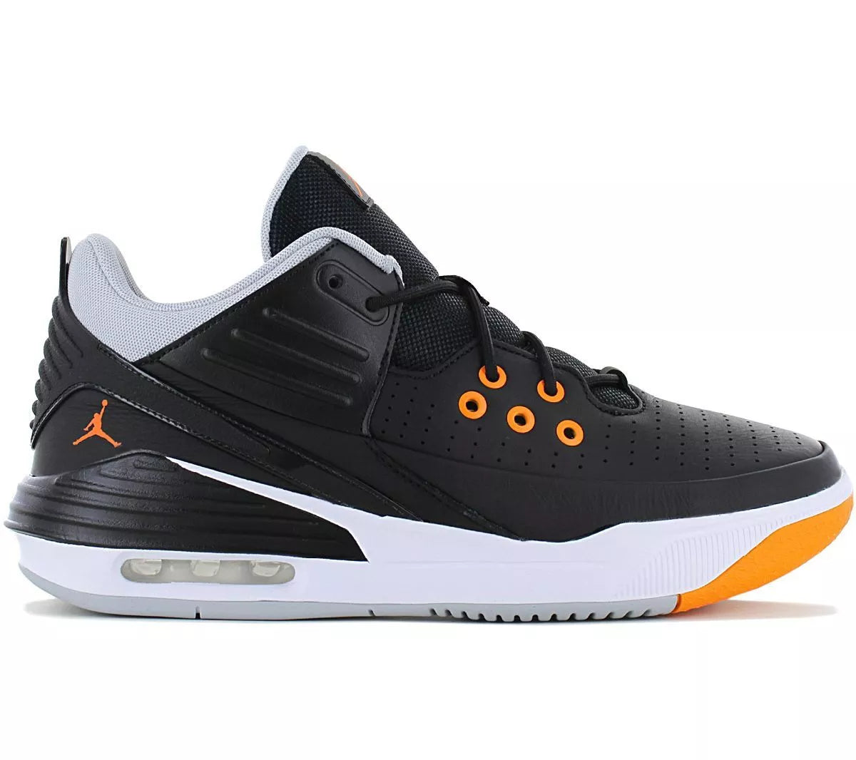 [DZ4353-008] Mens Nike MAX AURA 5 'BLACK WOLF GREY WHITE MAGMA ORANGE'