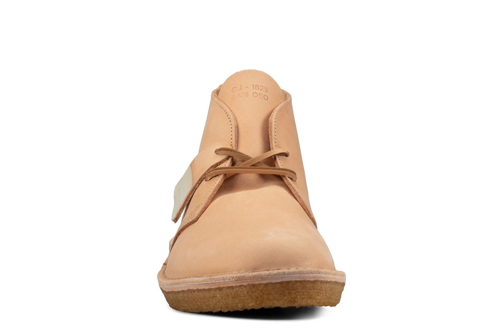 [26159091] MENS CLARKS DESERT BOOT 'NATURAL WHITE'