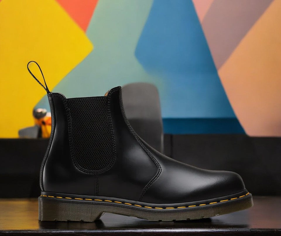 [22227001] Mens Dr. Martens 2976 YELLOW STITCH