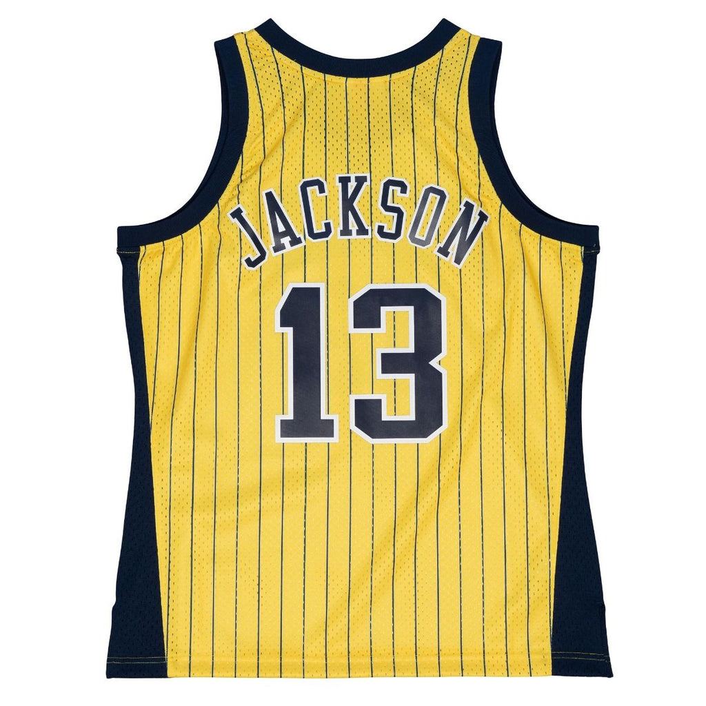 Mens Mitchell & Ness NBA SWINGMAN JERSEY PACERS 1999 MARK JACKSON