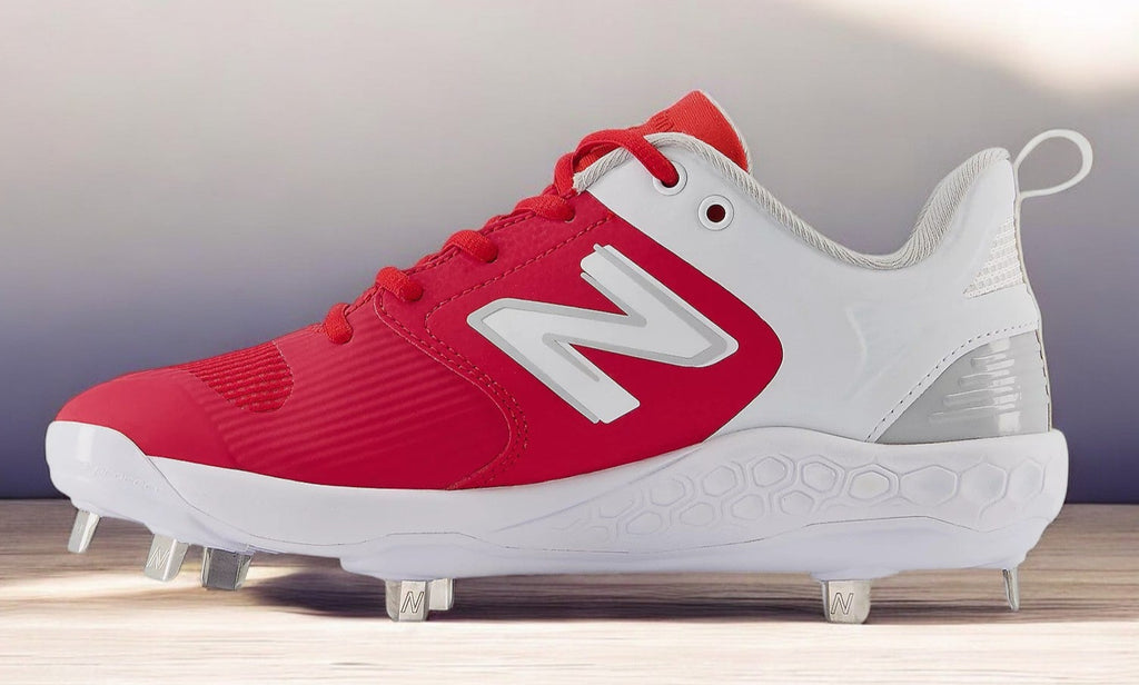 [SMVELOR3] WOMENS NEW BALANCE VELO V3 METAL FASTPITCH SOFTBALL CLEATS (NO LID)