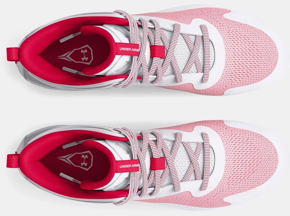 [3025639-101] MENS UNDER ARMOUR COMMAND MC MID 'WHITE RED' (NO LID)