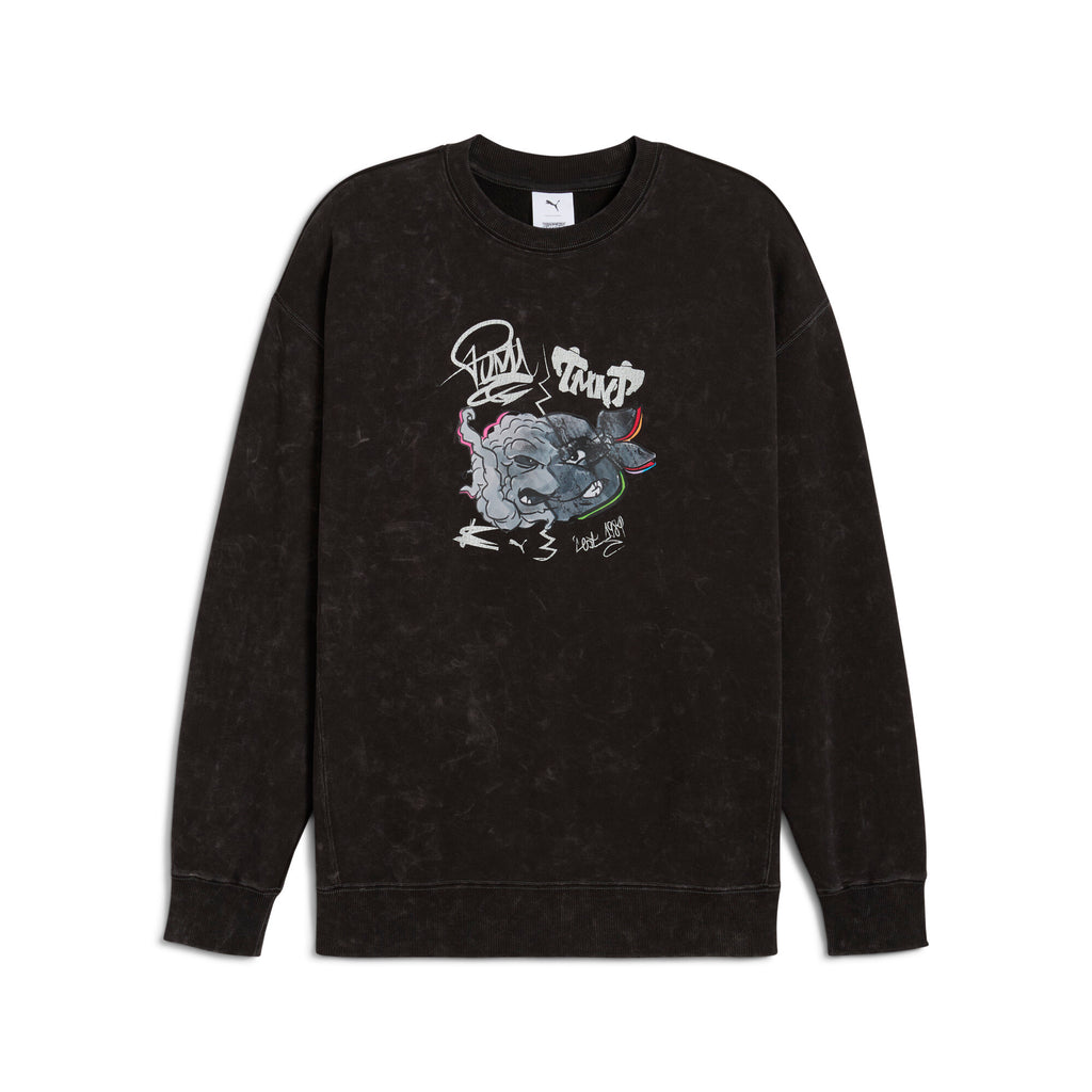 [630100-01] MENS PUMA X TMNT RELAXED GRAPHIC CREW TR
